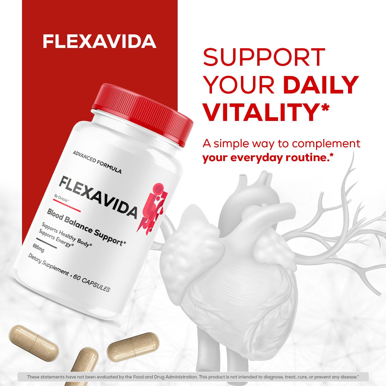 OVICIA Flexavida Capsules, 60 Capsules