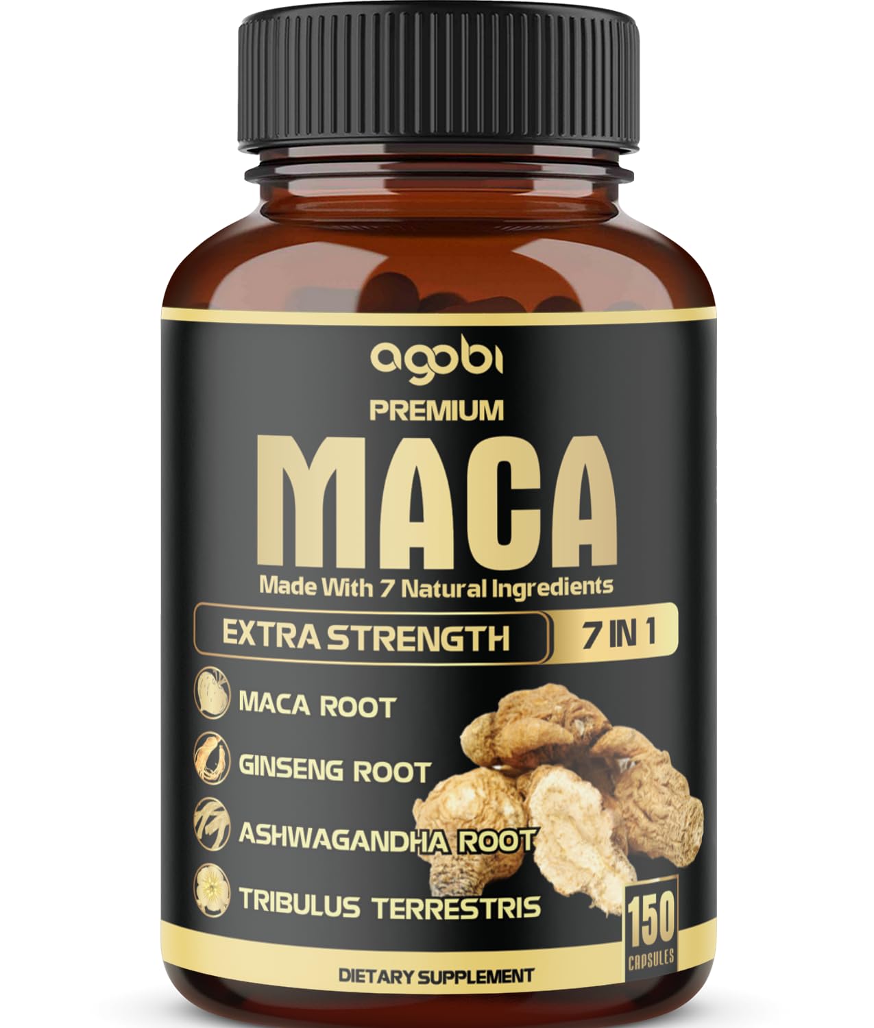 agobi 7in1 Premium Maca Root 150 Capsules