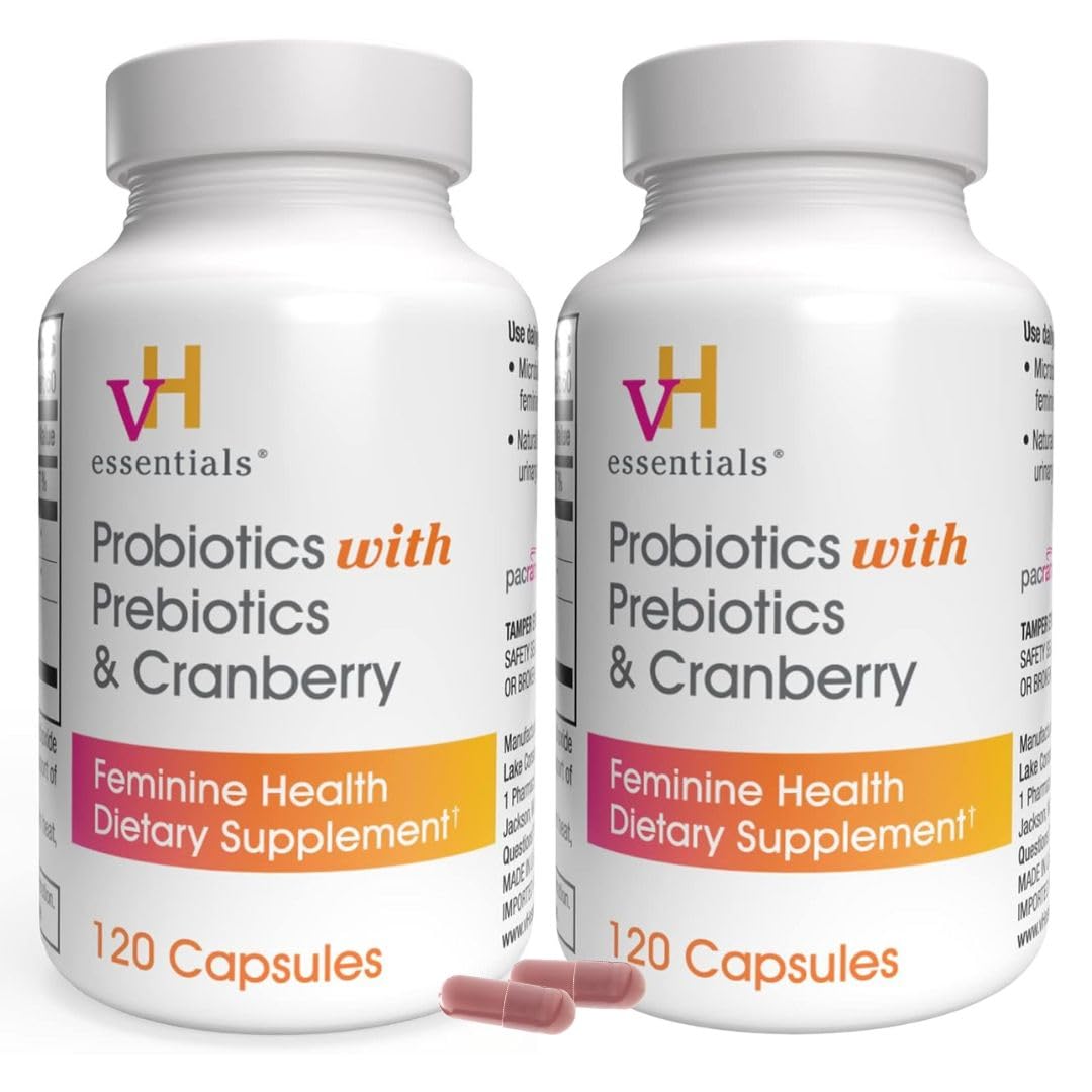 vH essentials Probiotics for Women with Prebiotics Gummies 120
