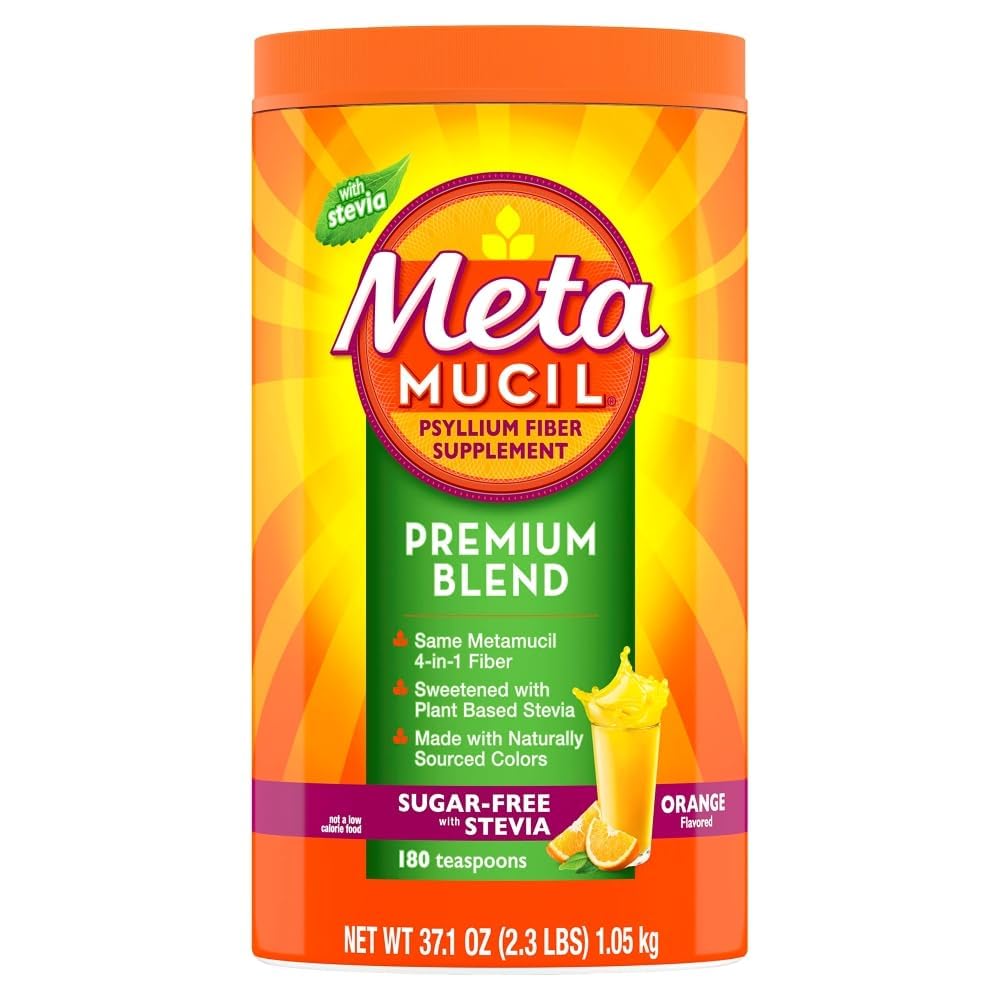 Metamucil Premium Blend Powder, 37.1
