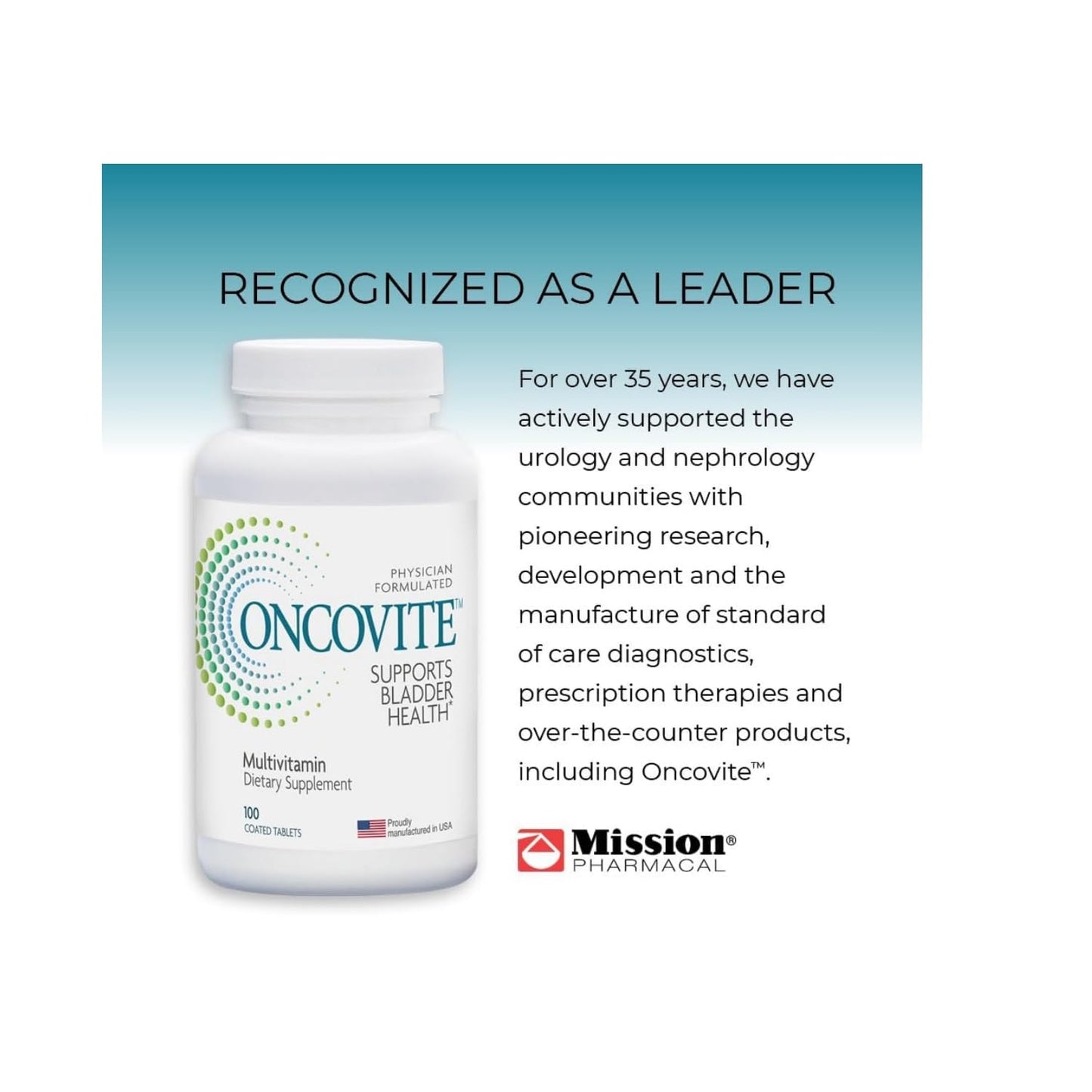 Oncovite Antioxidant Multivitamin Tablets 300