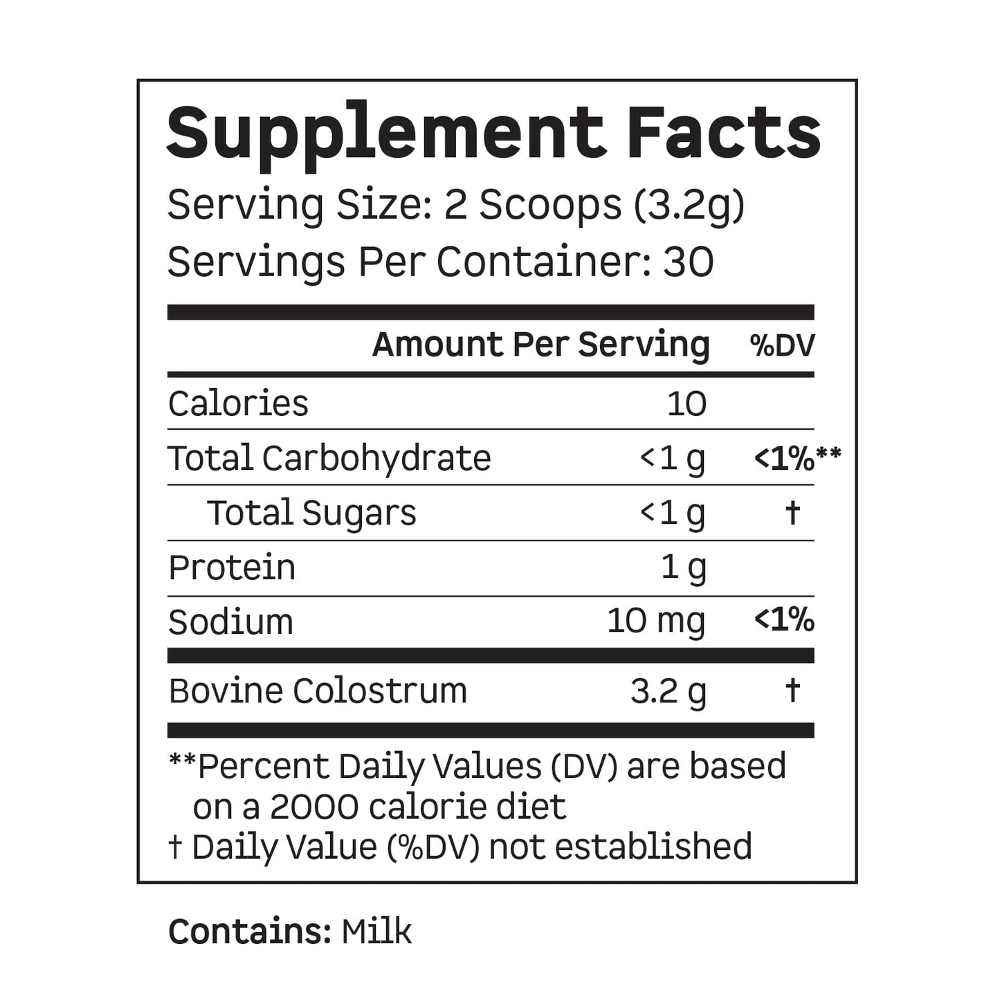 Kion Colostrum Powder 3.39 Ounce