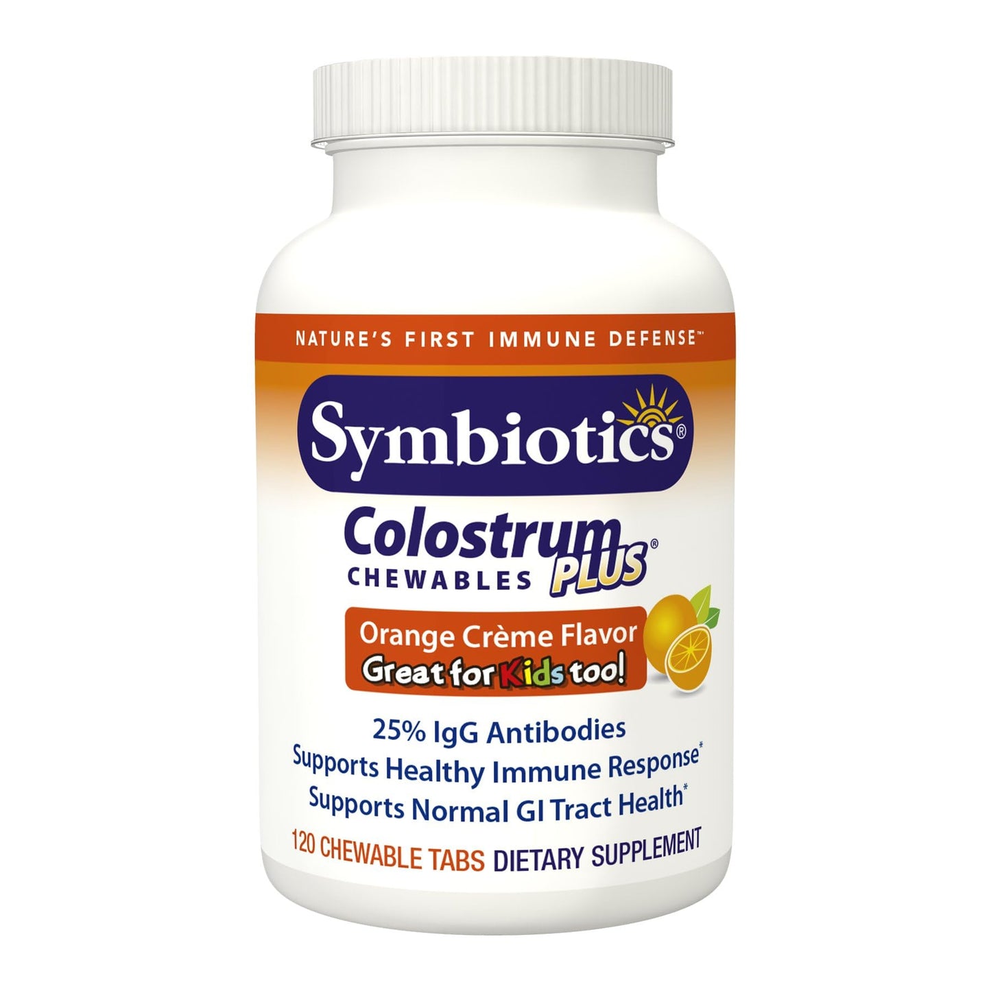Symbiotics Colostrum Plus® Chewables 120 Chewable Tabs