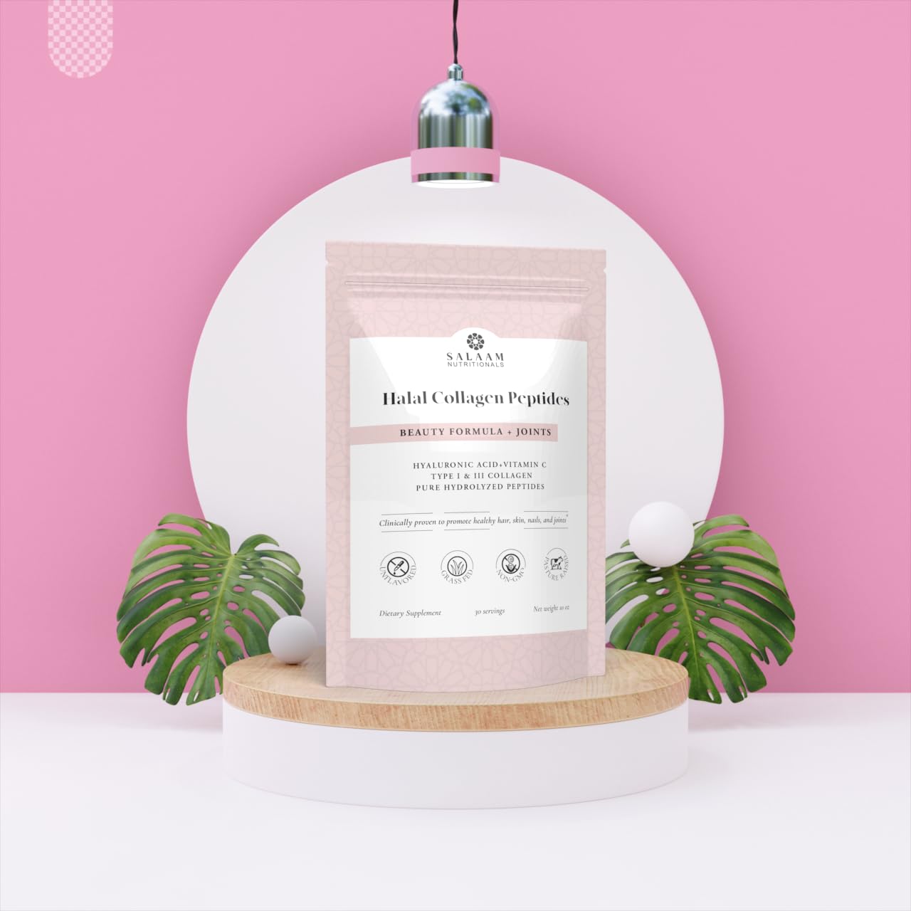 Salaam Nutritionals Halal Collagen Powder 9 Ounce
