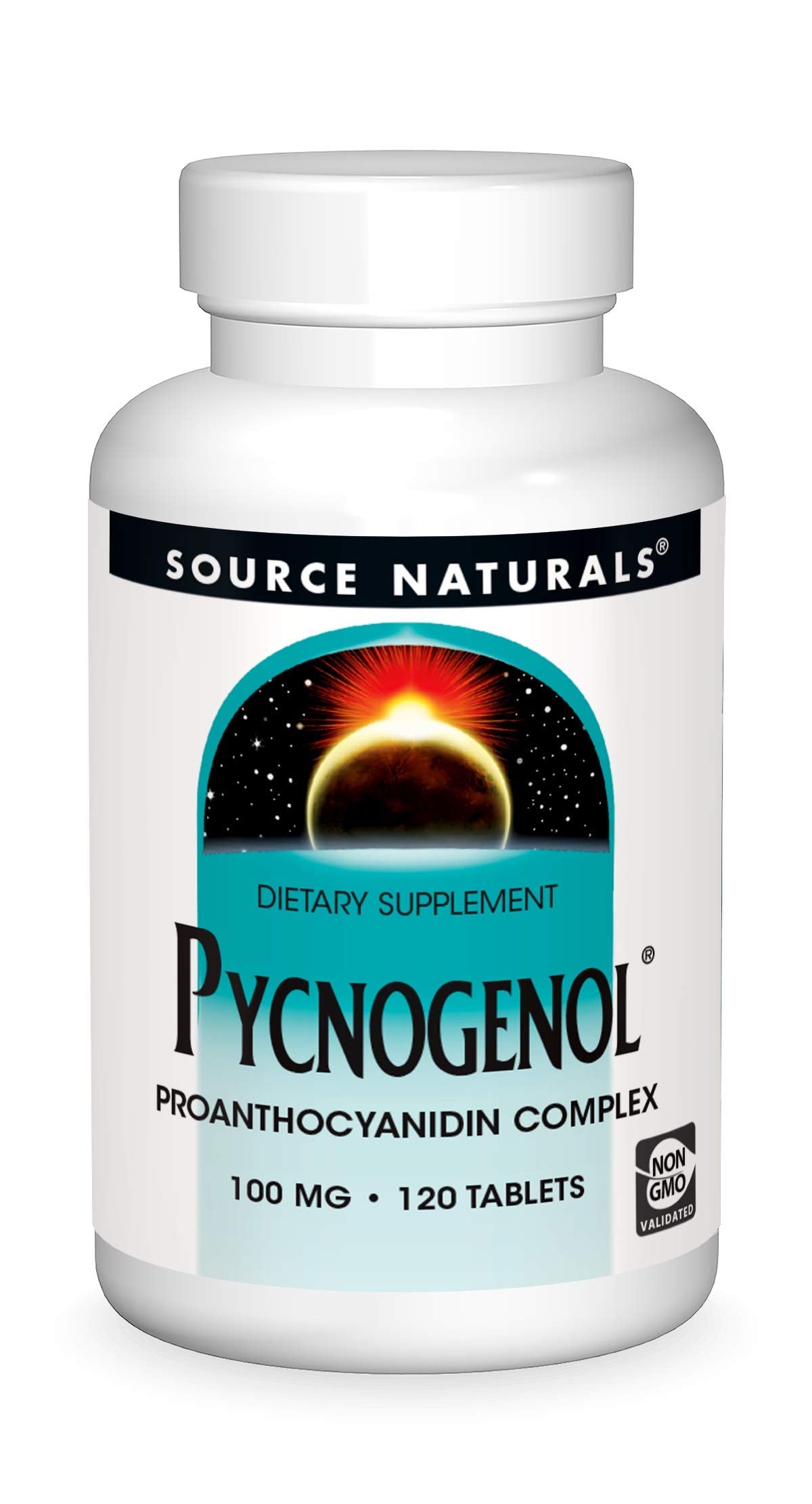 Source Naturals Pycnogenol Proanthocyanidin Complex 100 mg Tablet, 120 Tablets