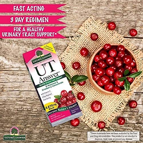 Nature's Answer Urinary Tract Health Cranberry Flavor Dietary Supplement Capsule 90 Count