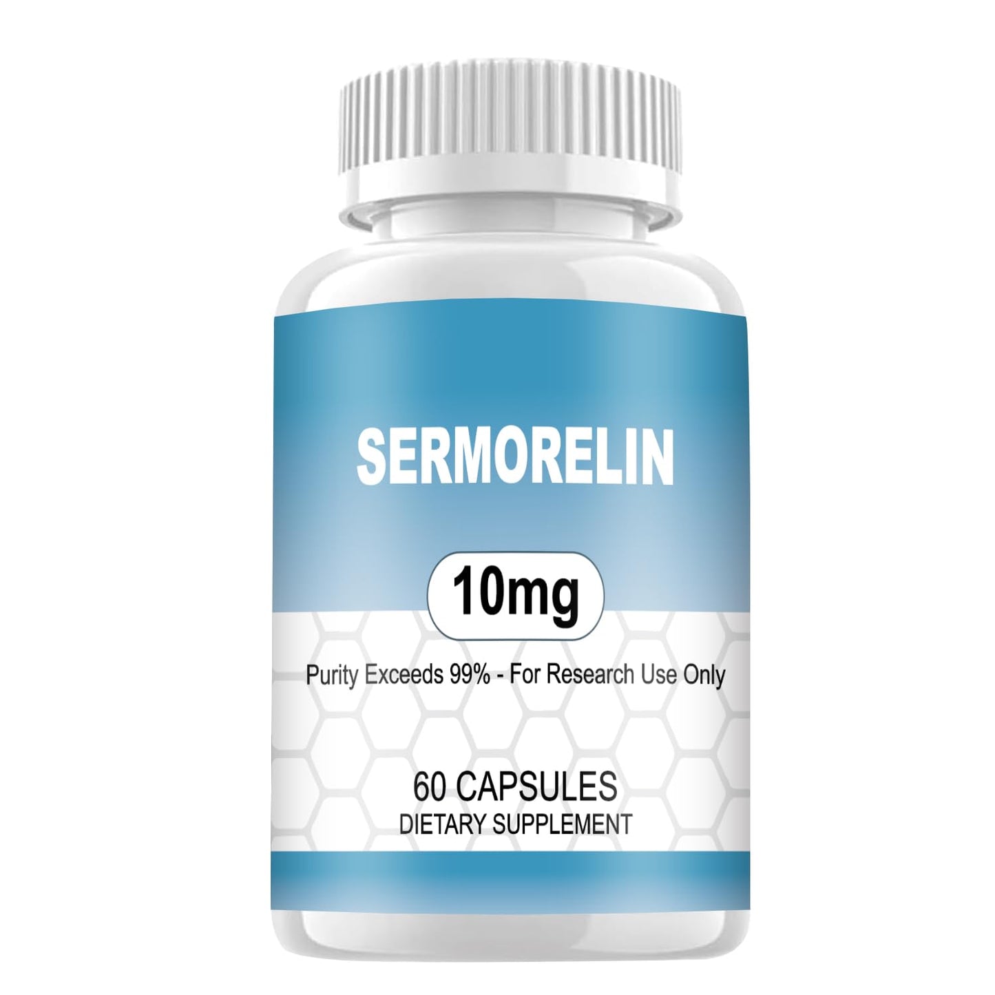 WUCOO Sermorelin Research Peptide Capsules, 60 Count