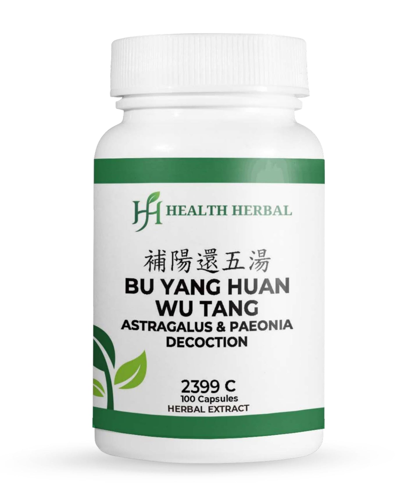 Health Herbal Bu Yang Huan Wu 補陽還五湯 Astragalus & Paeonia Decoction 100 Capsules