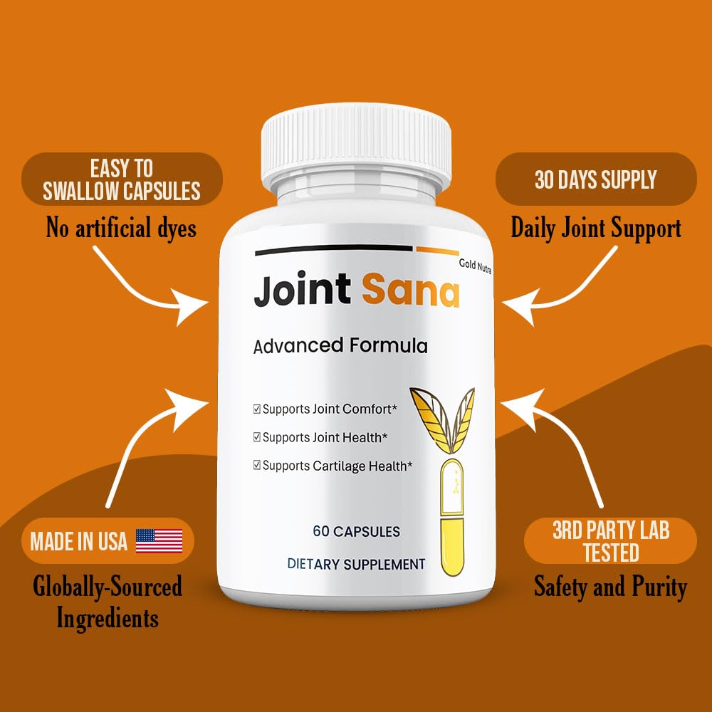 Gold Nutra Joint Sana Capsules 1 Count