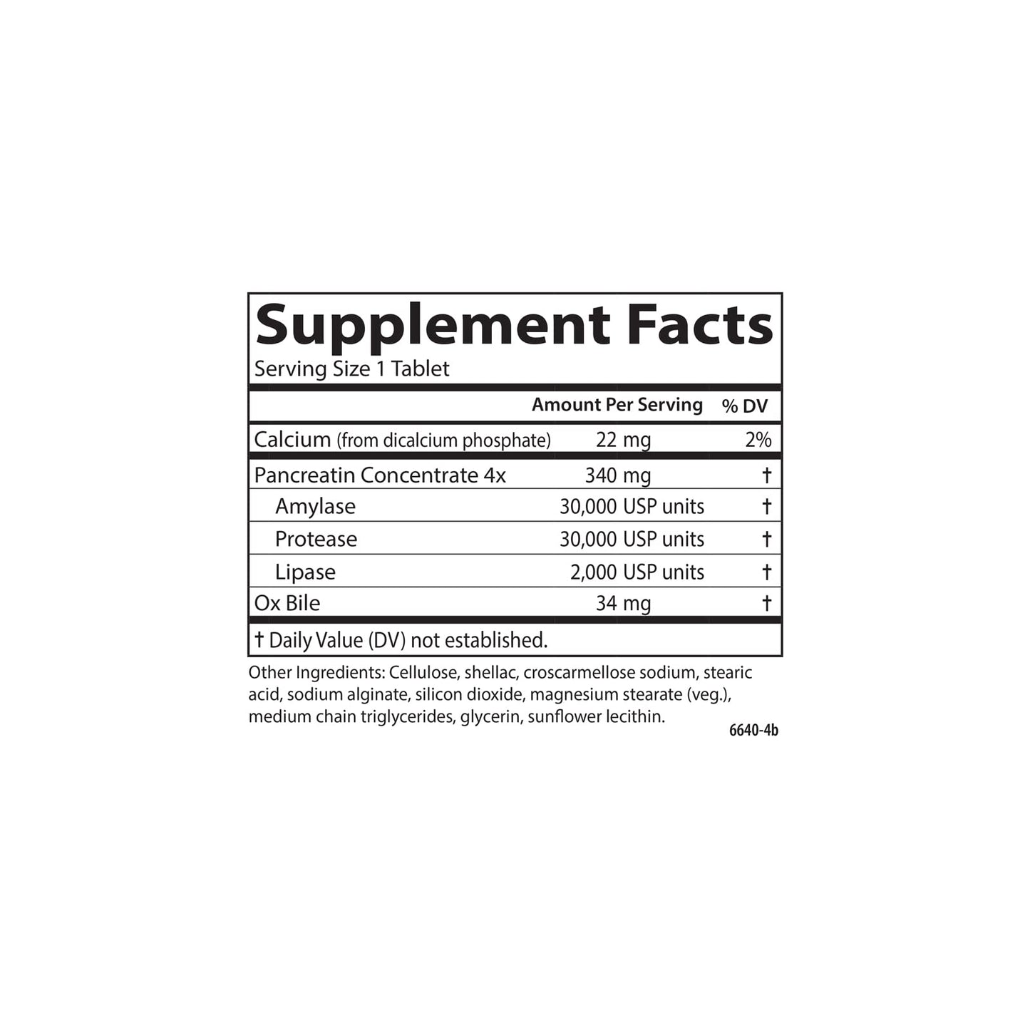 Carlson Natural Digestive Enzymes, Amylase & Lipase, 50 Tablets