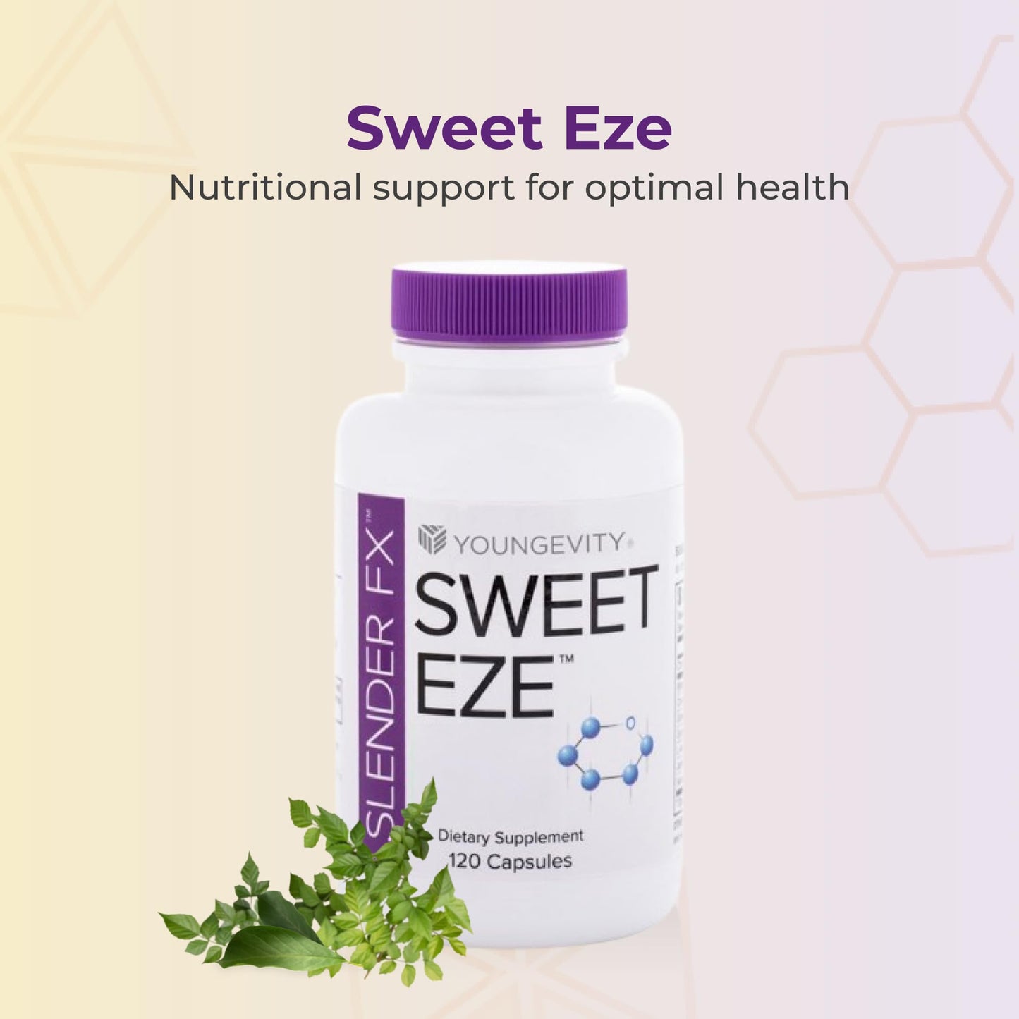 Youngevity Sweet Eze Multivitamin and Mineral Supplement Capsule 120 Capsules
