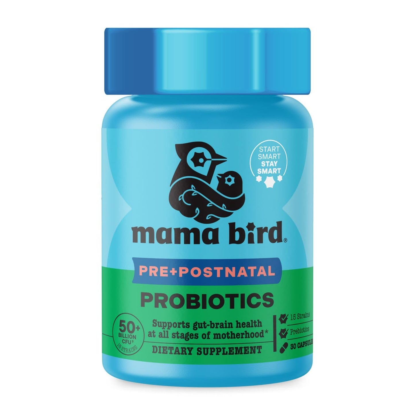 Best Nest Wellness Mama Bird Probiotics Capsule 30 Count