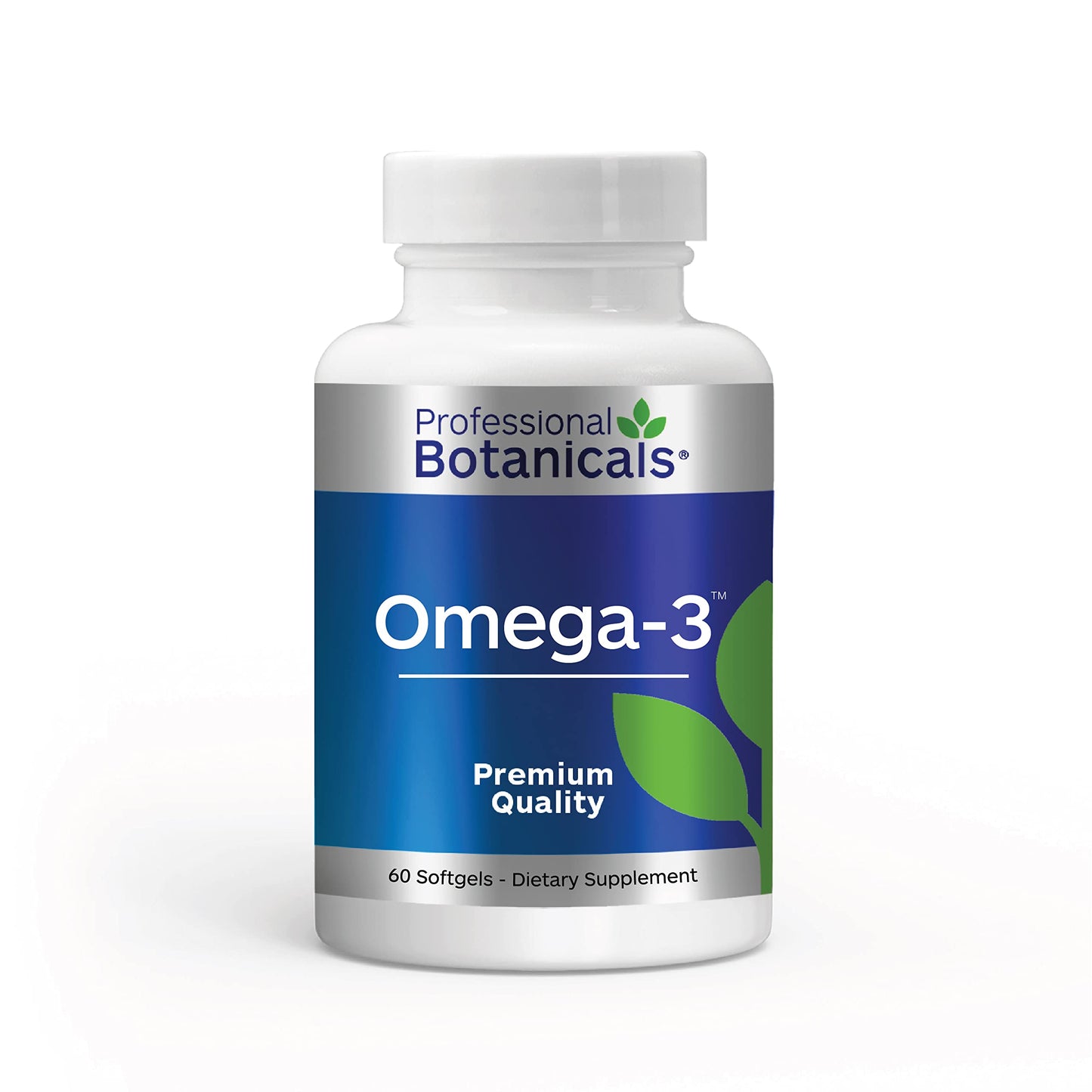 Professional Botanicals Omega 3 Marine Lipid EPA (900 mg), DHA (600 mg), Vitamin E (D-Alpha Tocopherol) (3 mg) Soft Gels, 60 Soft Gels