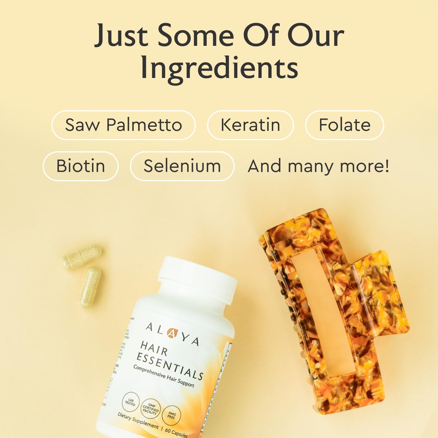 Alaya Naturals Hair Essentials Capsule 60 Count