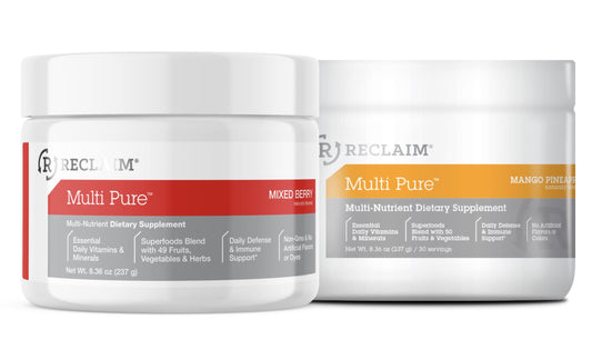 Complete Nutrition Reclaim Multi Pure Variety Pack Powder, 18 Servings