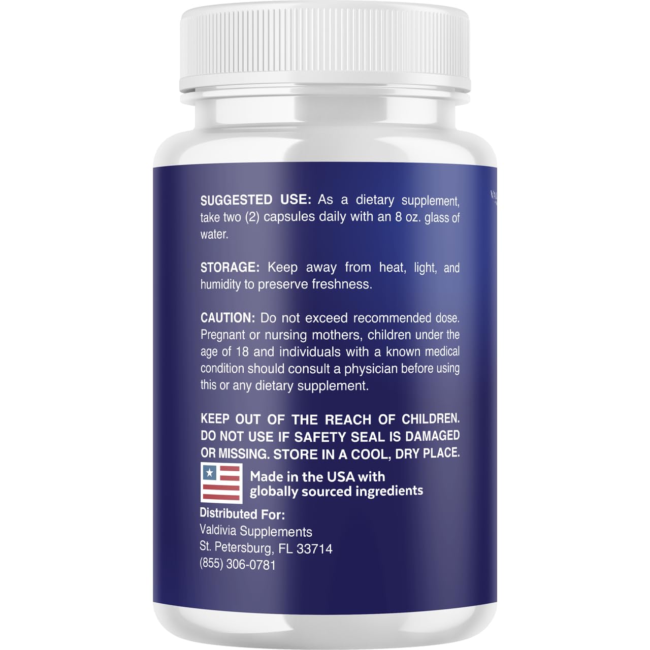 Valdivia Nervecell Capsules 60 Count
