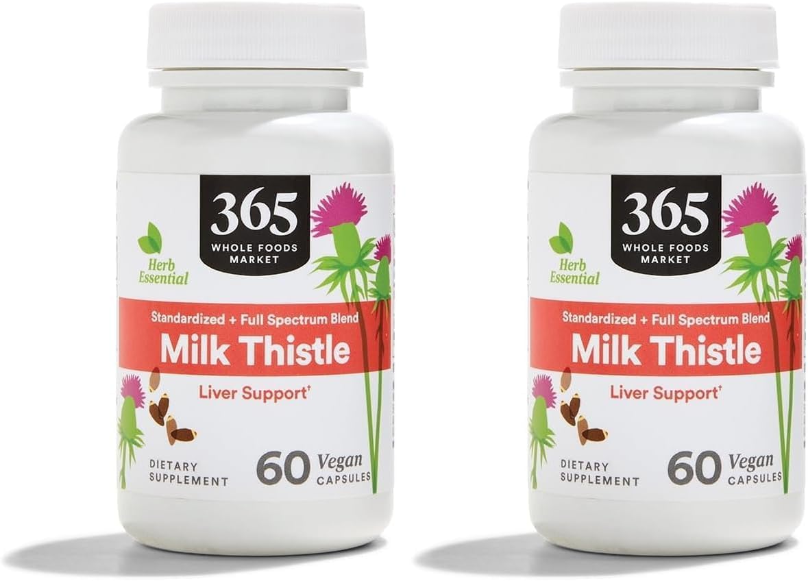 365 by Whole Foods Market Milk Thistle 120 Capsules