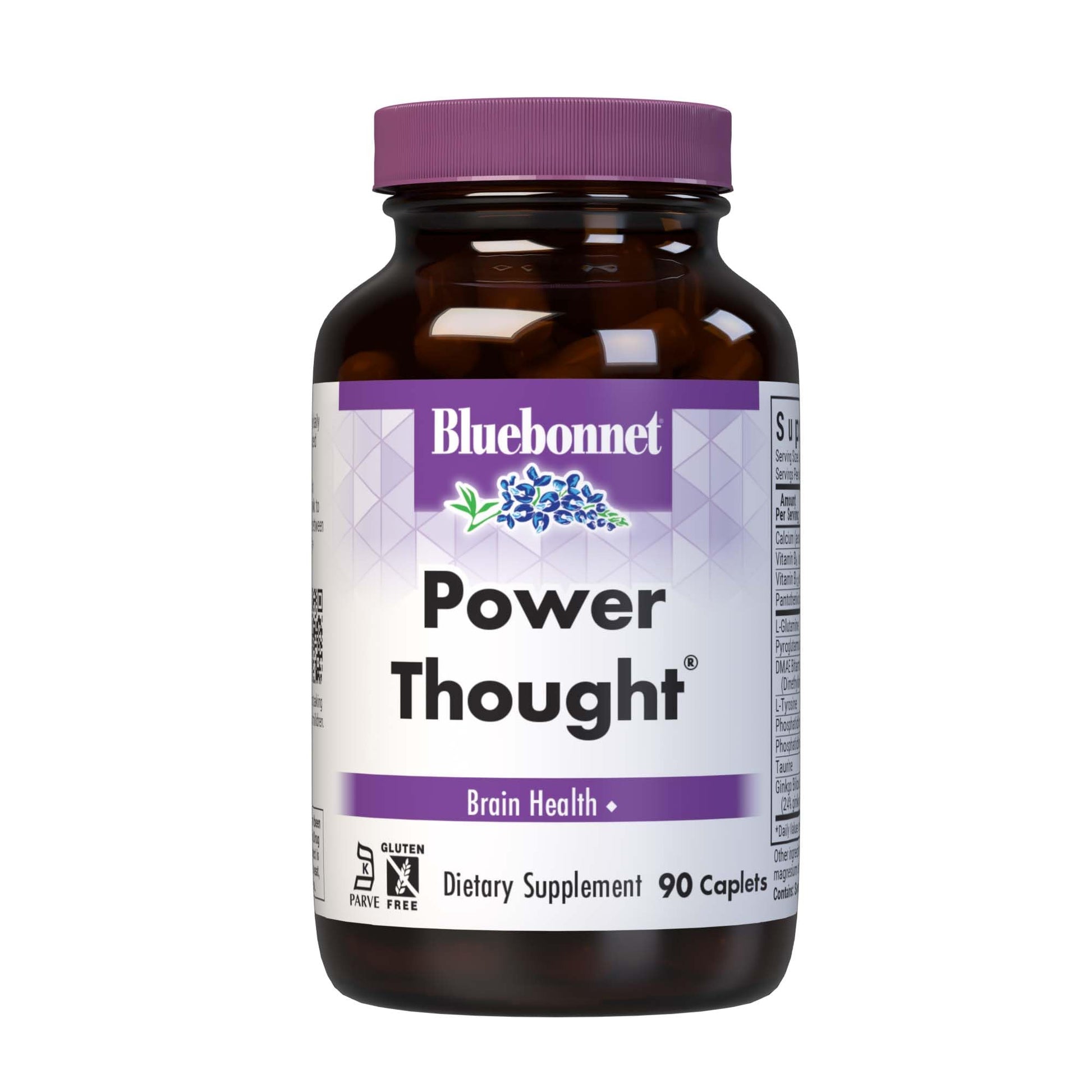 BlueBonnet Power Thought Nootropic Brain Support Capsule 90 Count