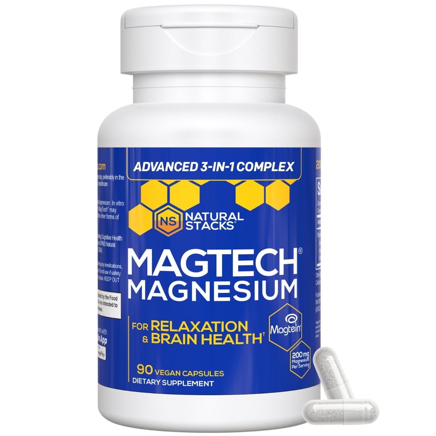 Natural Stacks MagTech Magnesium Complex Capsules 90