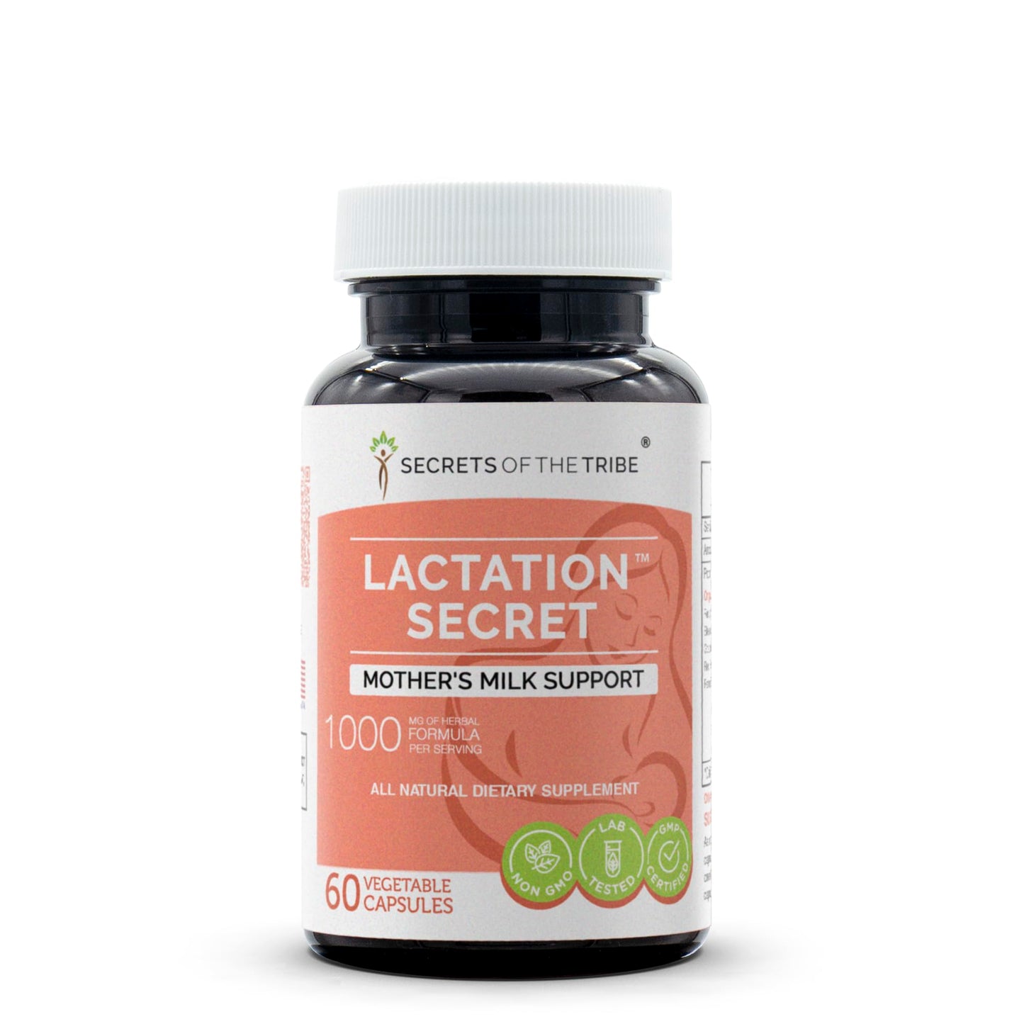 Secrets of the Tribe Lactation Secret Mother's Milk Support Herbal Supplement Blend 60 Capsules