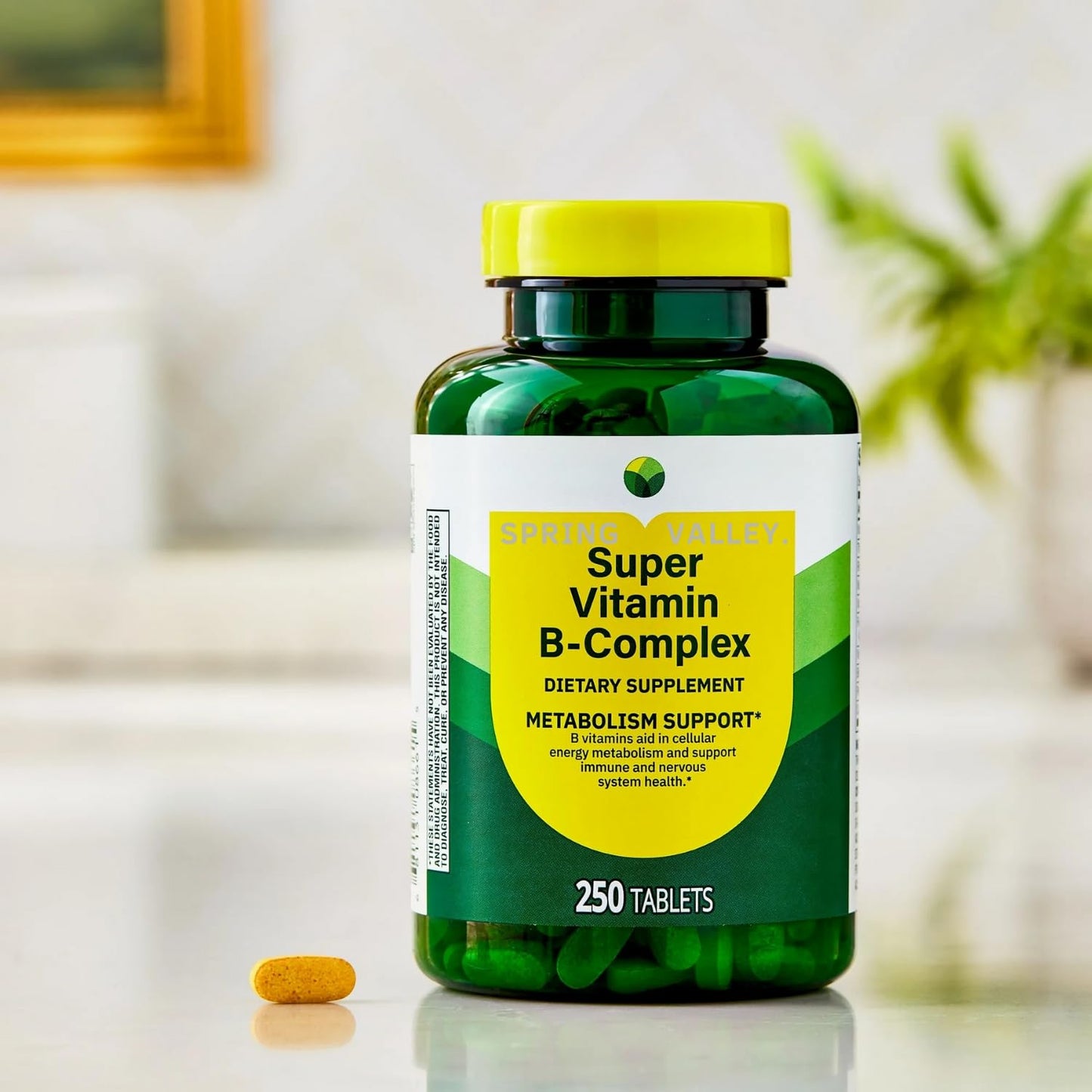 SCHMIDT EMPIRE Super Vitamin B-Complex Dietary Supplement Tablets, 250 Tablets