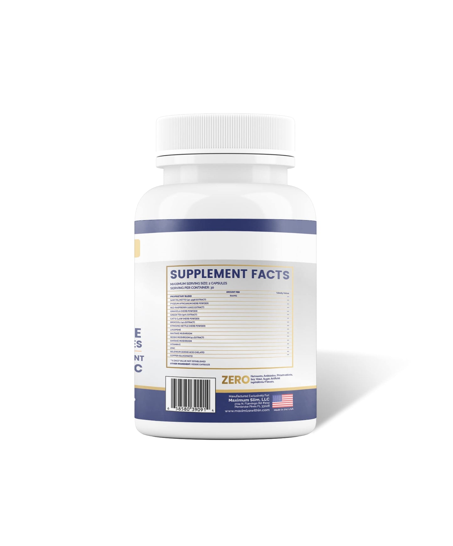 Maximum Slim Advanced Prostate Complex Capsules 60 Count
