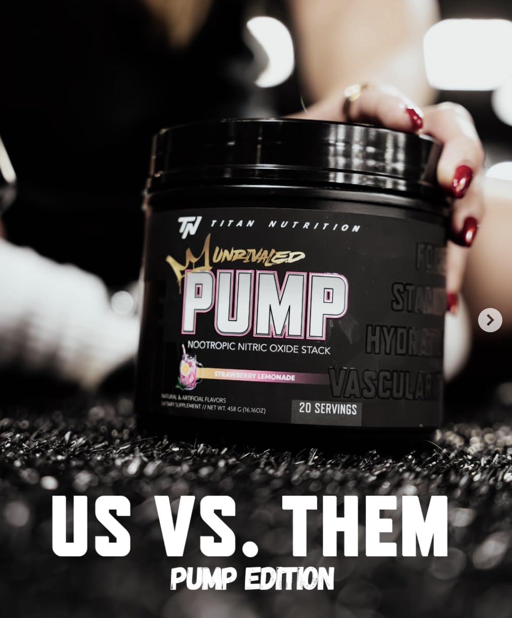 Titan Nutrition Pump Unrivaled Powder 9 oz