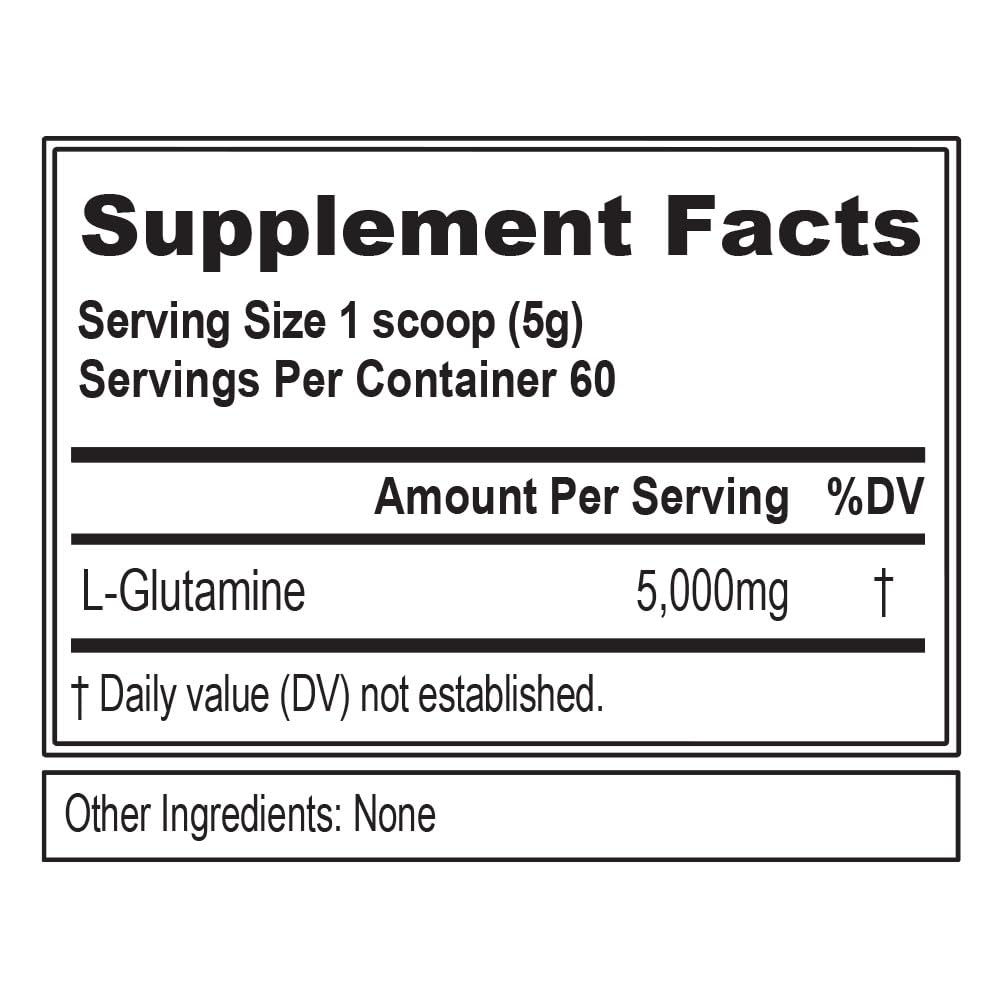 Evlution L-Glutamine Powder 10.58 Ounce