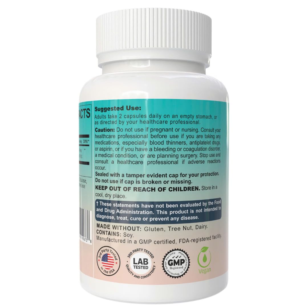 THEREXA Nattokinase 10800 FU Capsule 120 Count