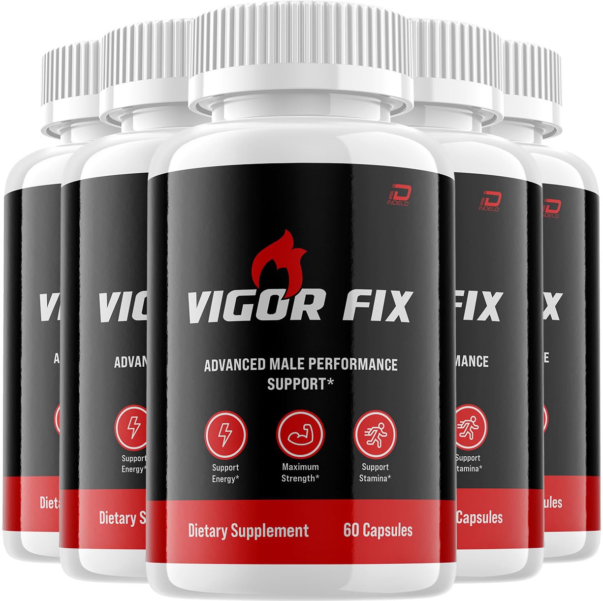 Indelo VigorFix for Men Capsules, 300 Capsules