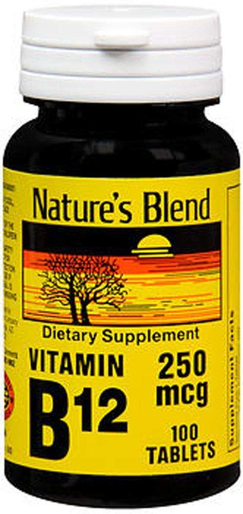Nature's Blend NAT B Vitamin B12 TB Tablet 100 Tablets