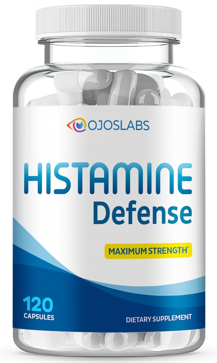 OjosLabs Advanced Histamine Defense Capsule, 120 Capsules