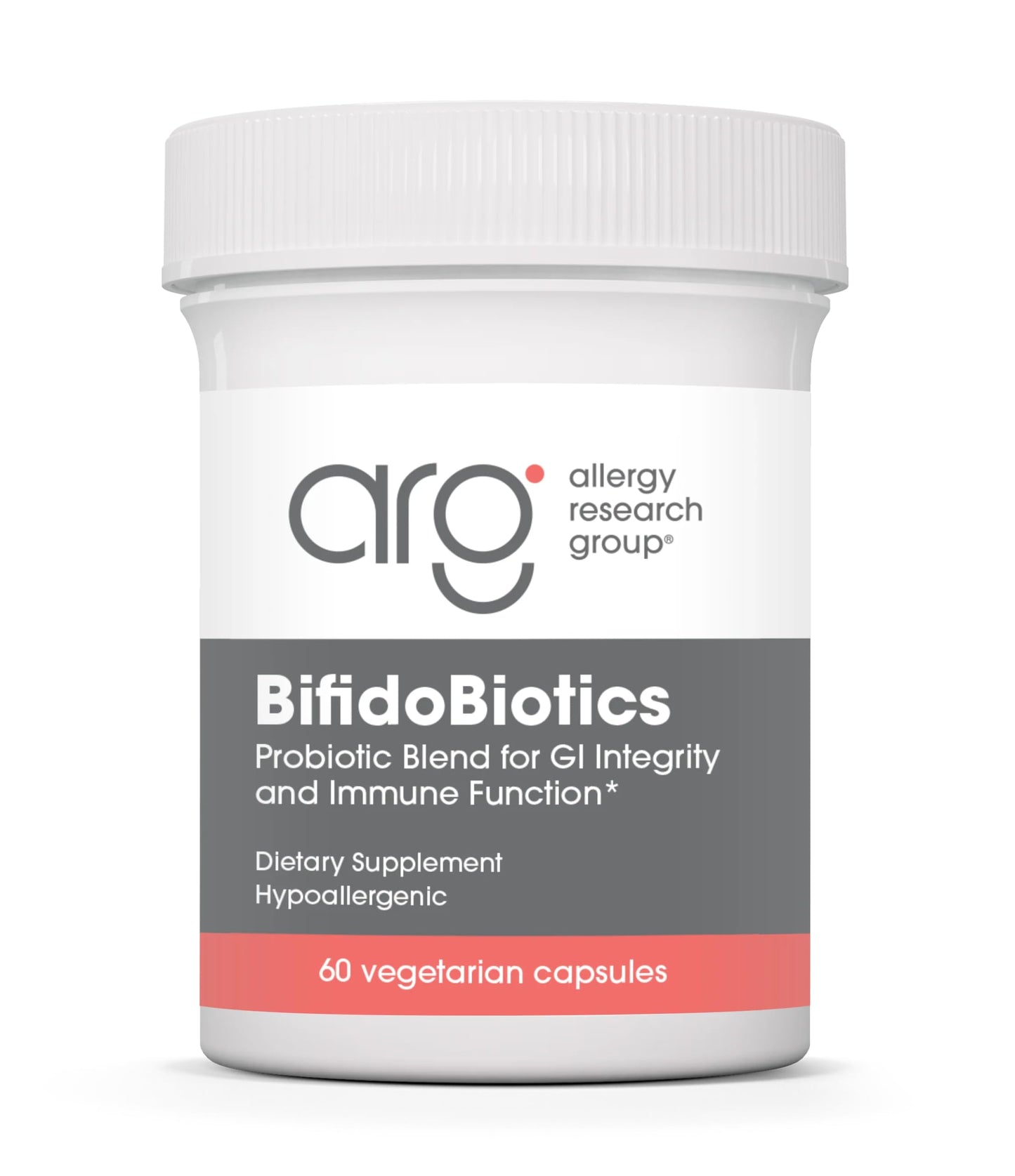 Allergy Research Group BifidoBiotics with LactoSpore Probiotic Blend, 60 Capsules