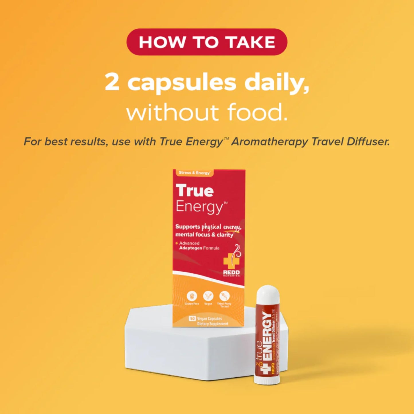 Redd Remedies True Energy, 50 Capsules