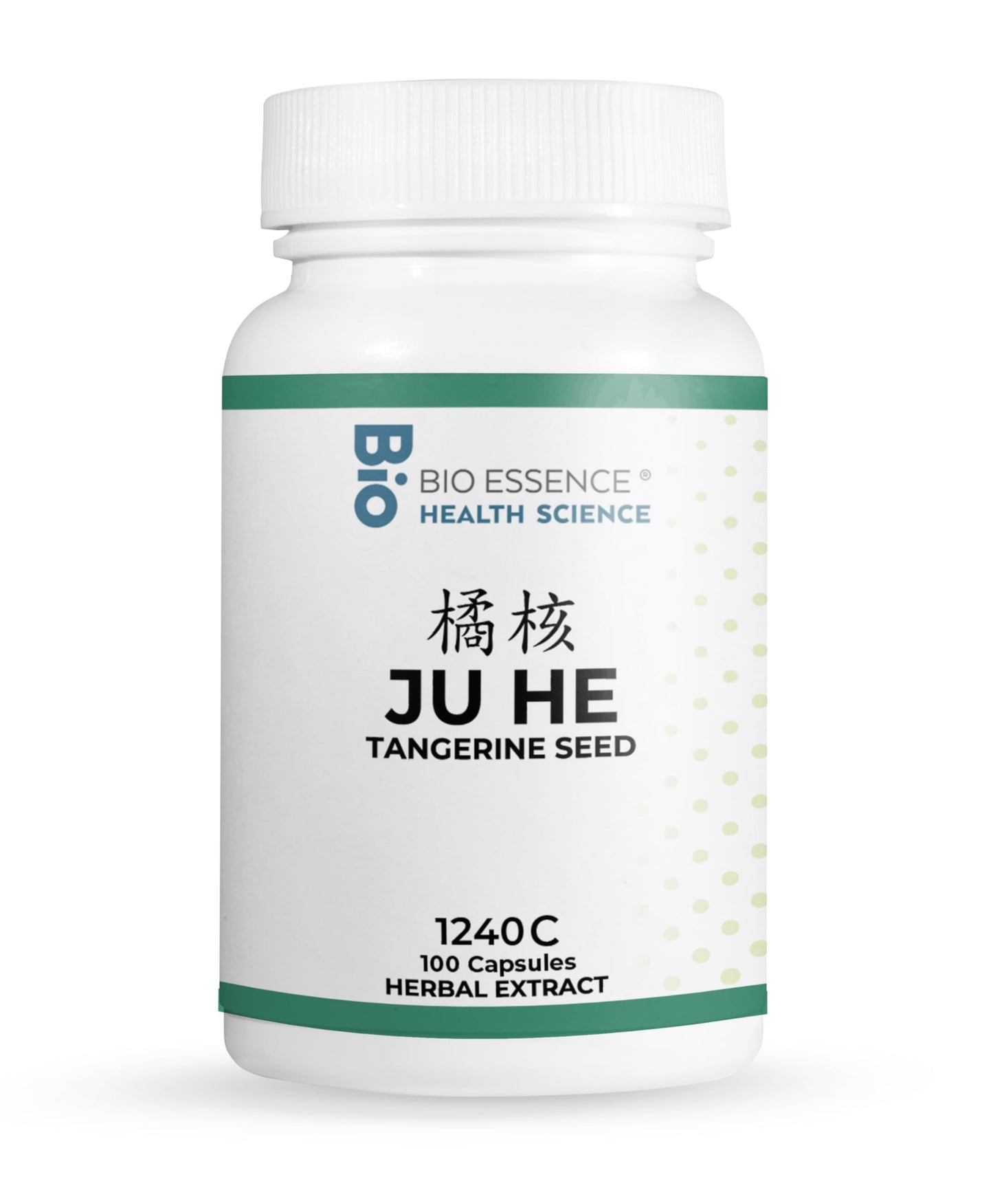 Bio Essence Health Science 1240C Ju He, Tangerine Seed (Raw) 100 Capsules