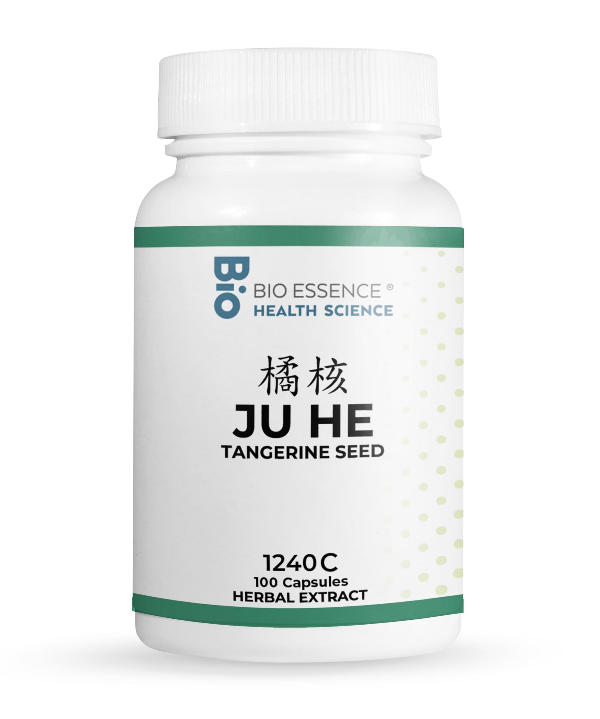 Bio Essence Health Science 1240C Ju He, Tangerine Seed (Raw) 100 Capsules