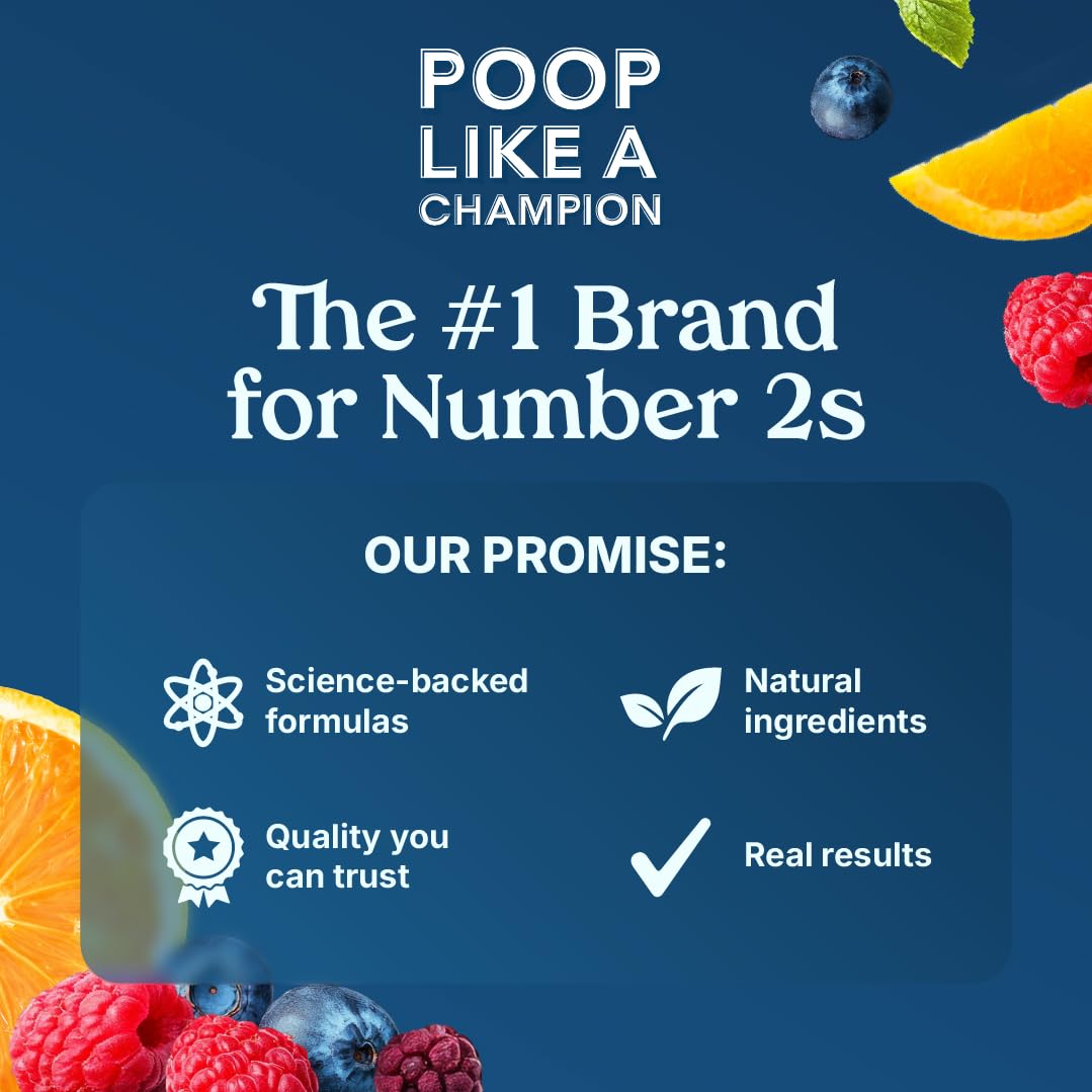 Poop Like a Champion Fiber Gummies Gummy 60 Count