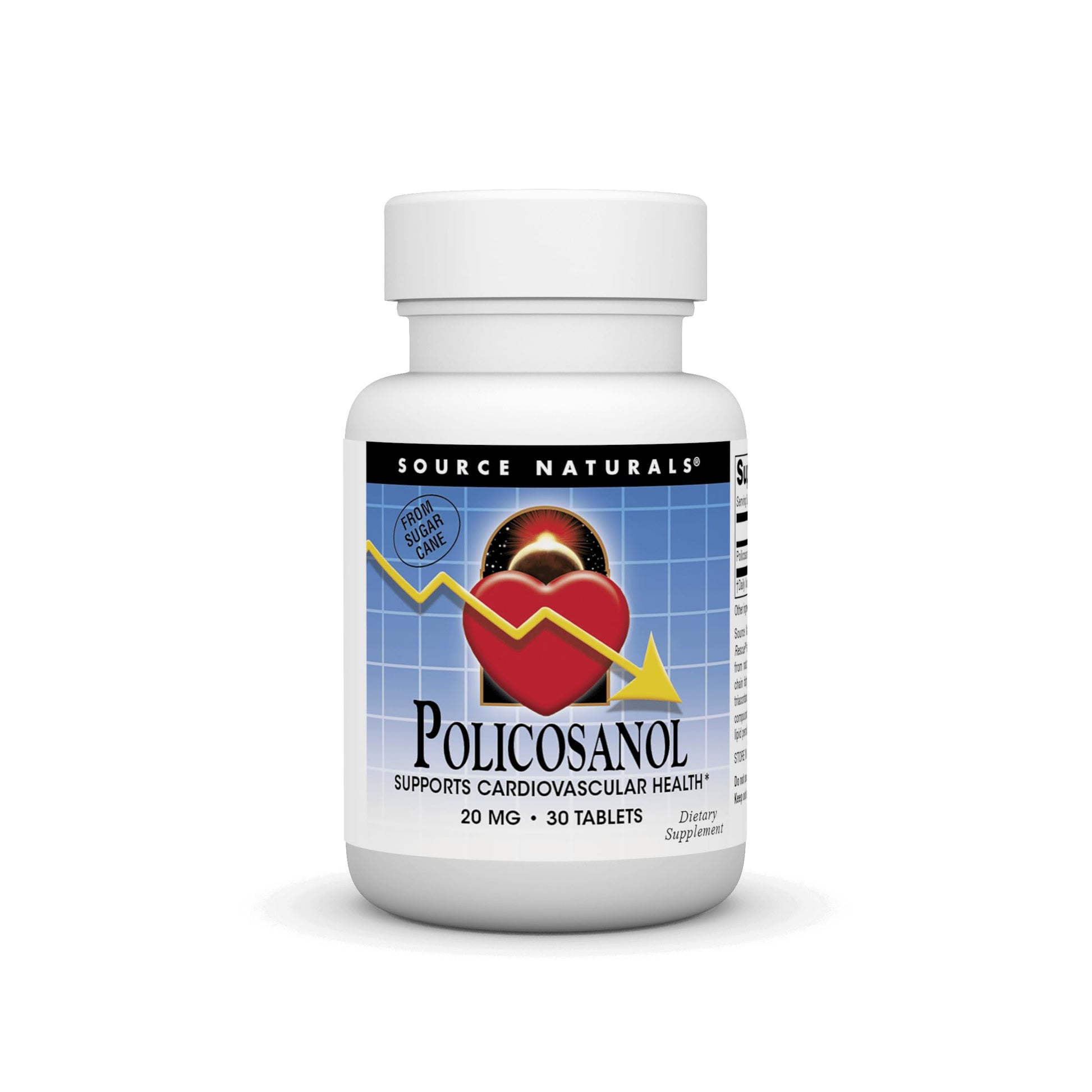 Source Naturals Policosanol Tablet, 30 Count