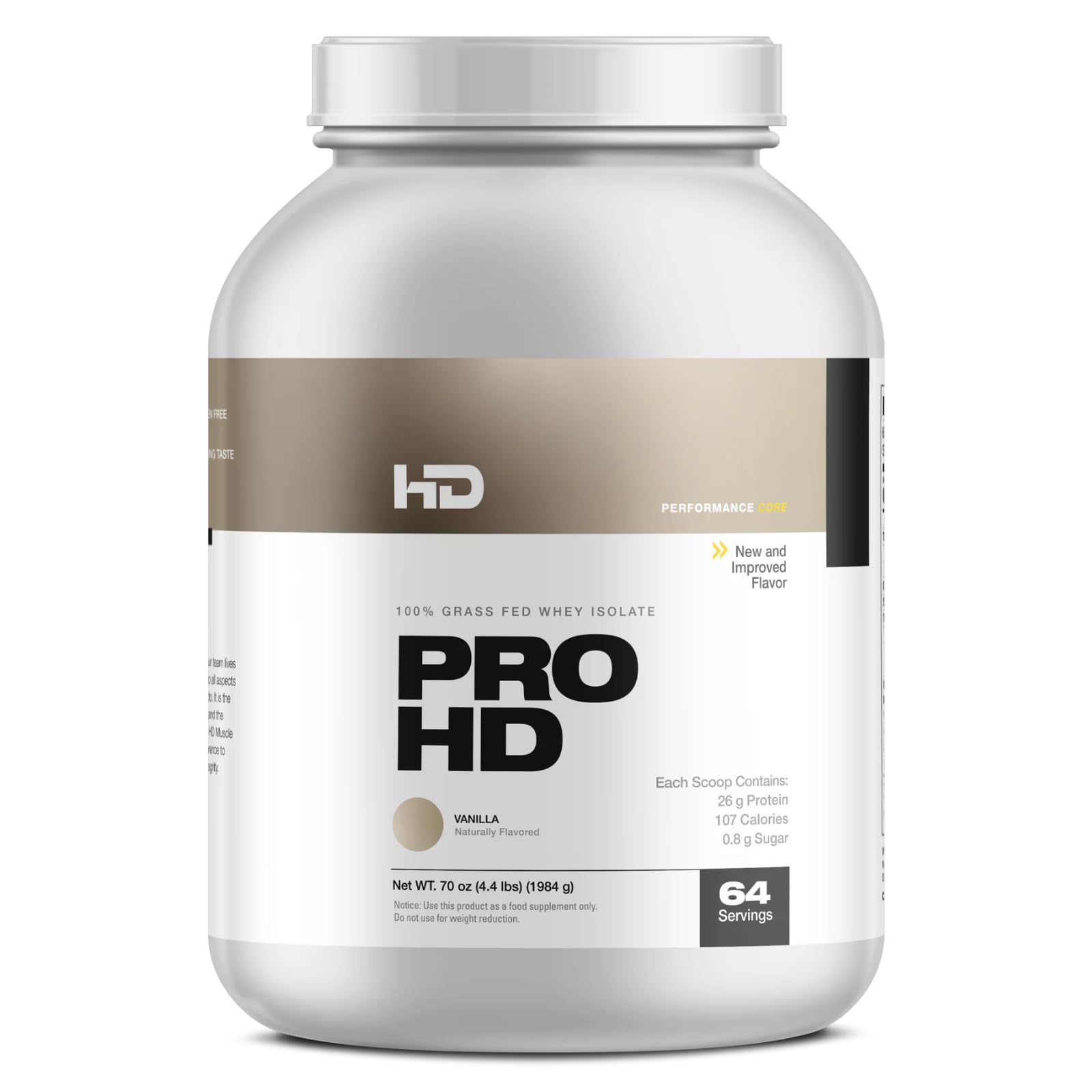 HD MUSCLE ProHD Protein Whey Isolate Powder 70
