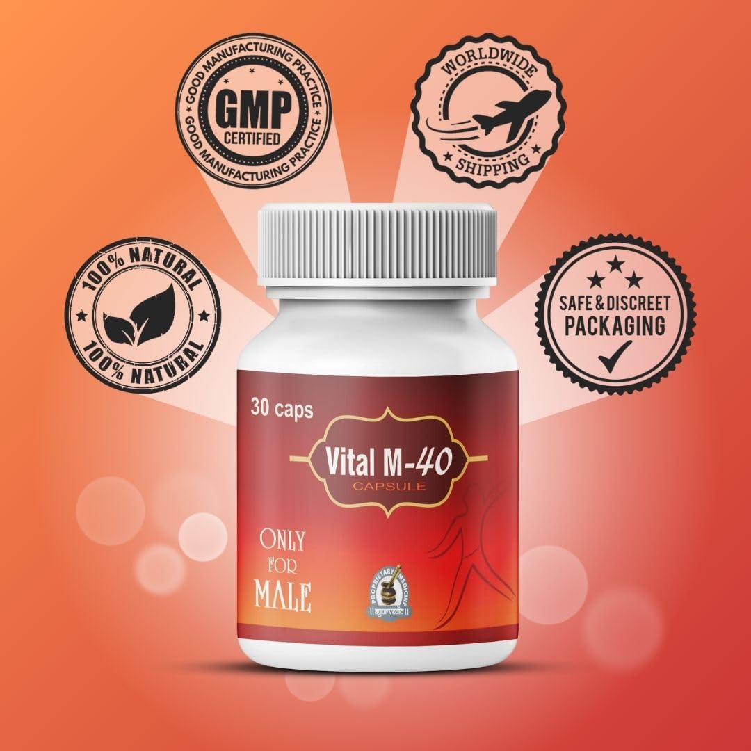 Generic Vital M-40 for Men Capsules 60 Count