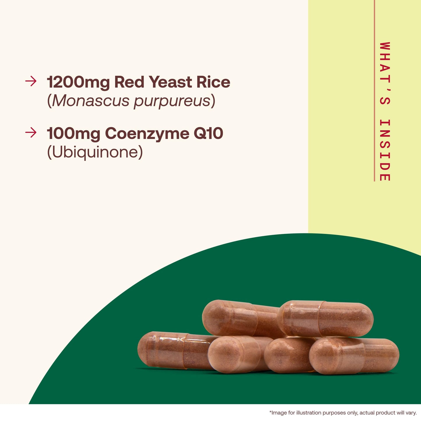 Jarrow Formulas Red Yeast Rice & CoQ10 Capsule 120 Count