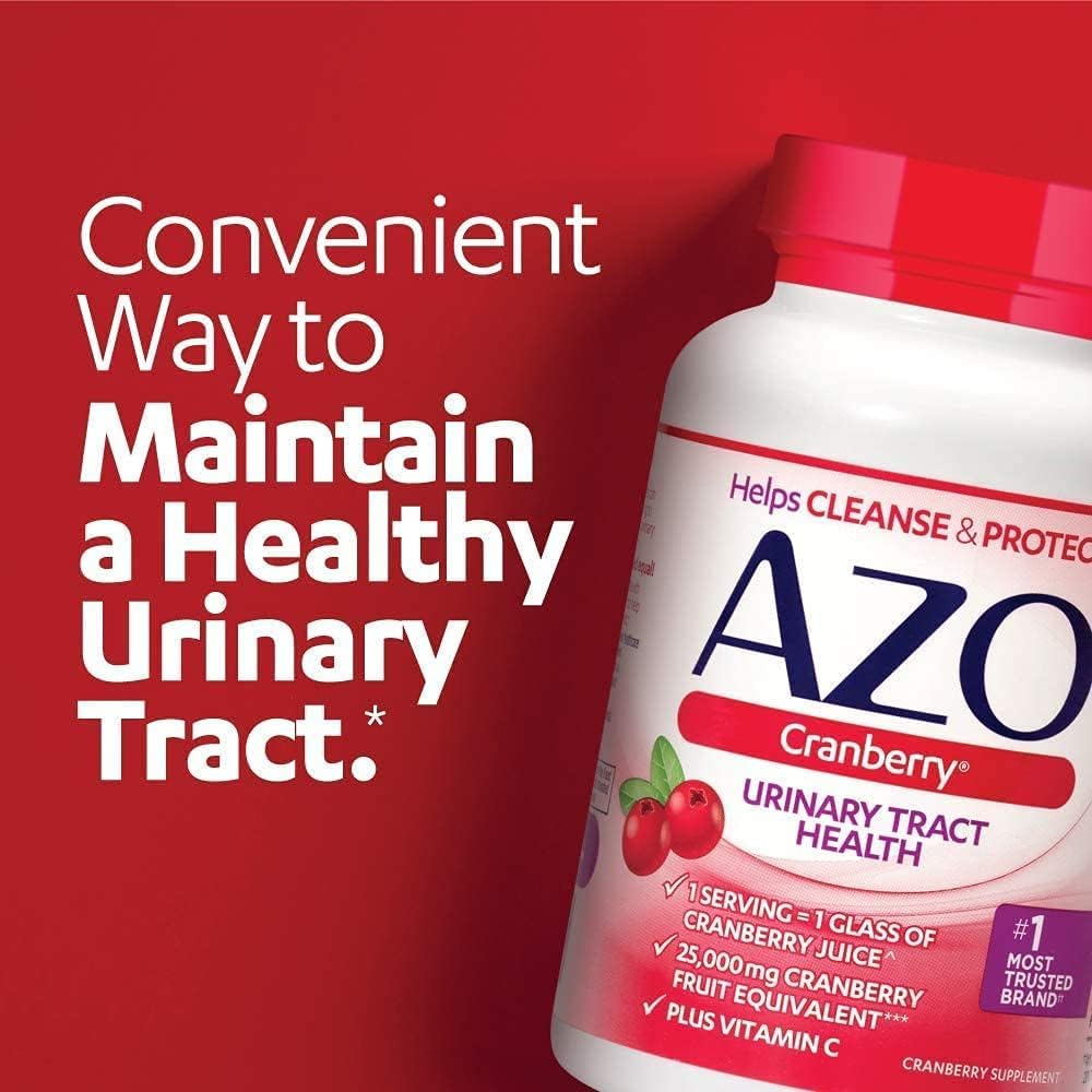 AZO Cranberry Urinary Tract Health Dietary Supplement 2400 Softgels