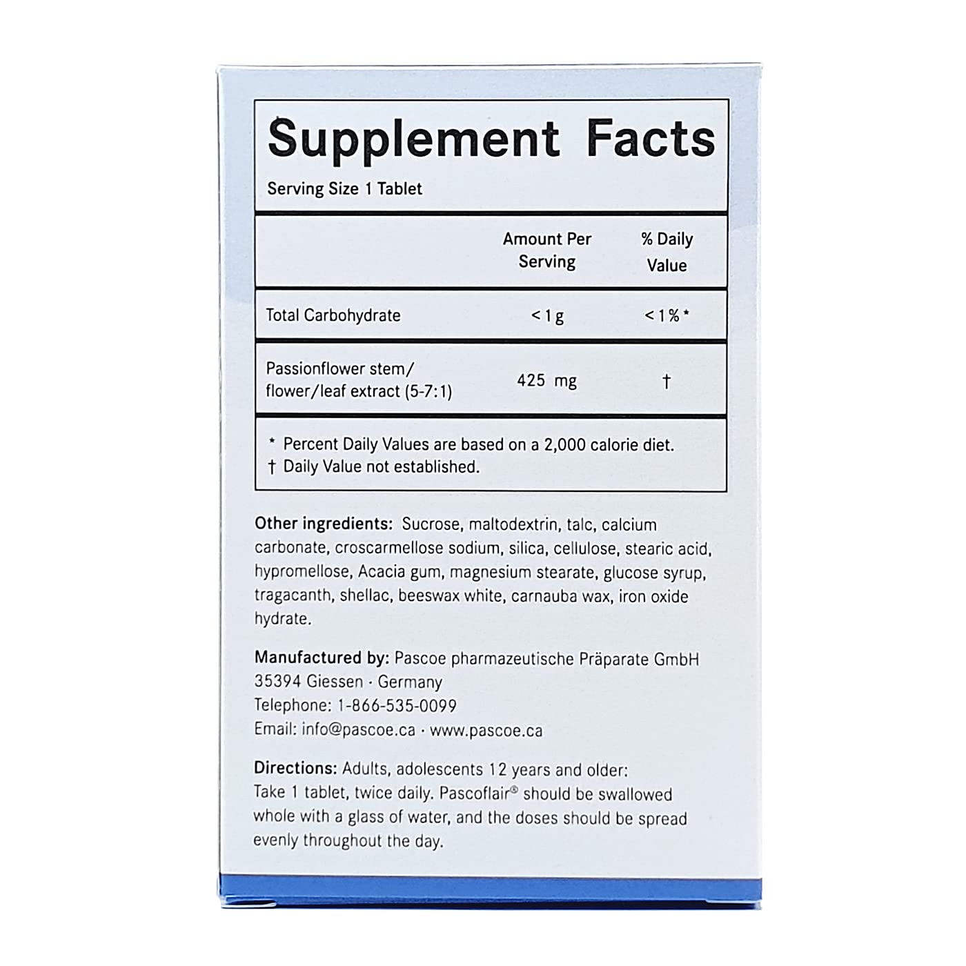 Pascoe Pascoflair Herbal Sleep Aid, 30 Tablets