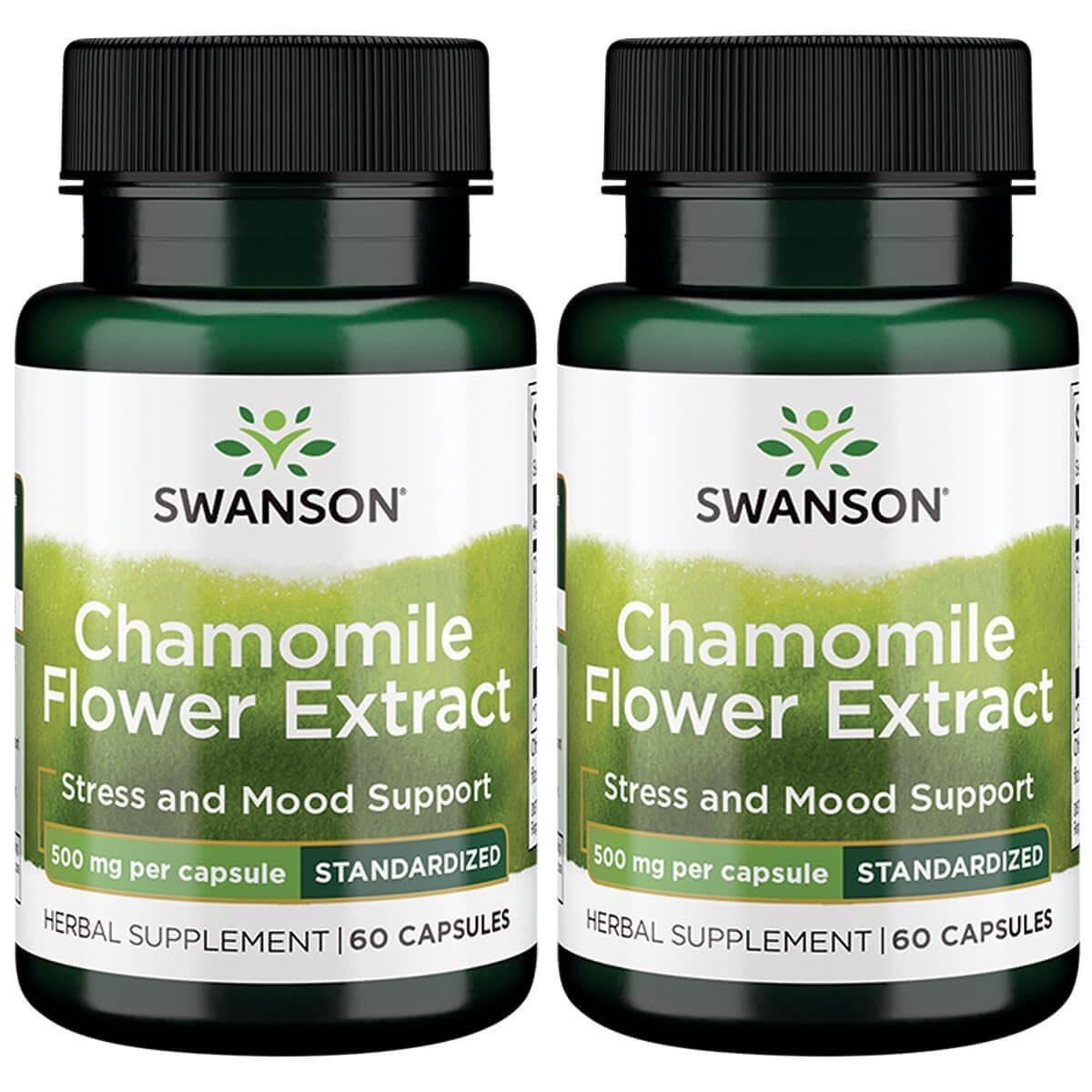 Swanson Chamomile Flower Extract 120 Capsules