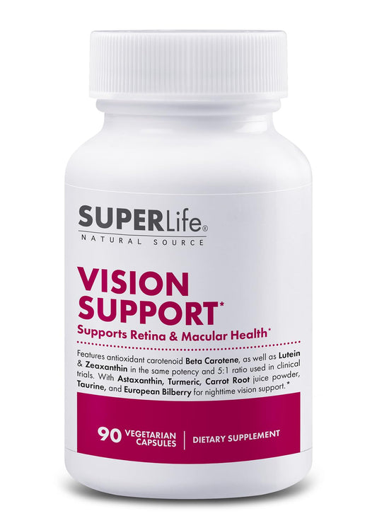 Fresh Start Vision Support with Lutein, Zeaxanthin, Bilberry & Astaxanthin – 90 Capsules