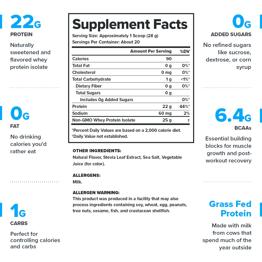 LEGION Clear Whey Protein Isolate Powder 20 Servings