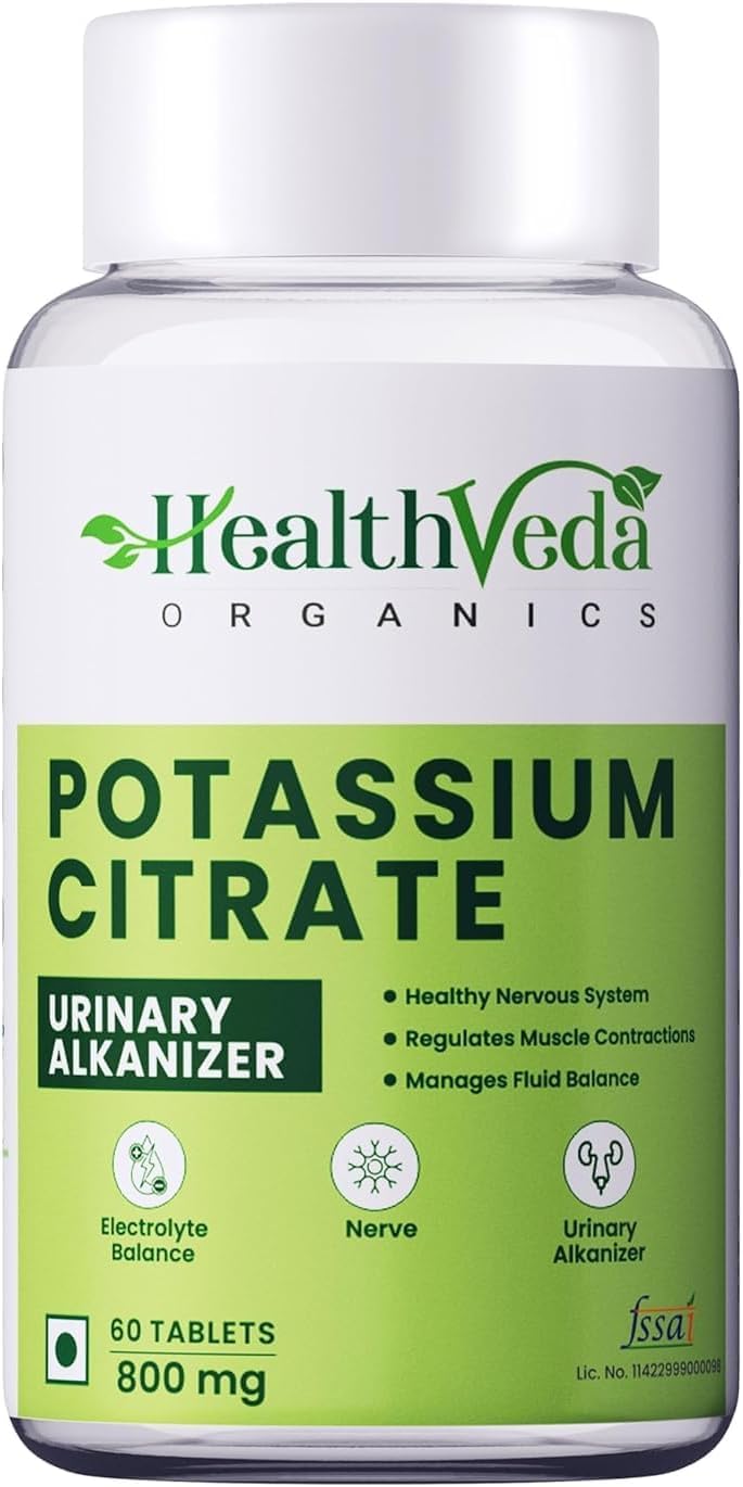 Generic Potassium Citrate 800 mg Tablet, 60 Tablets