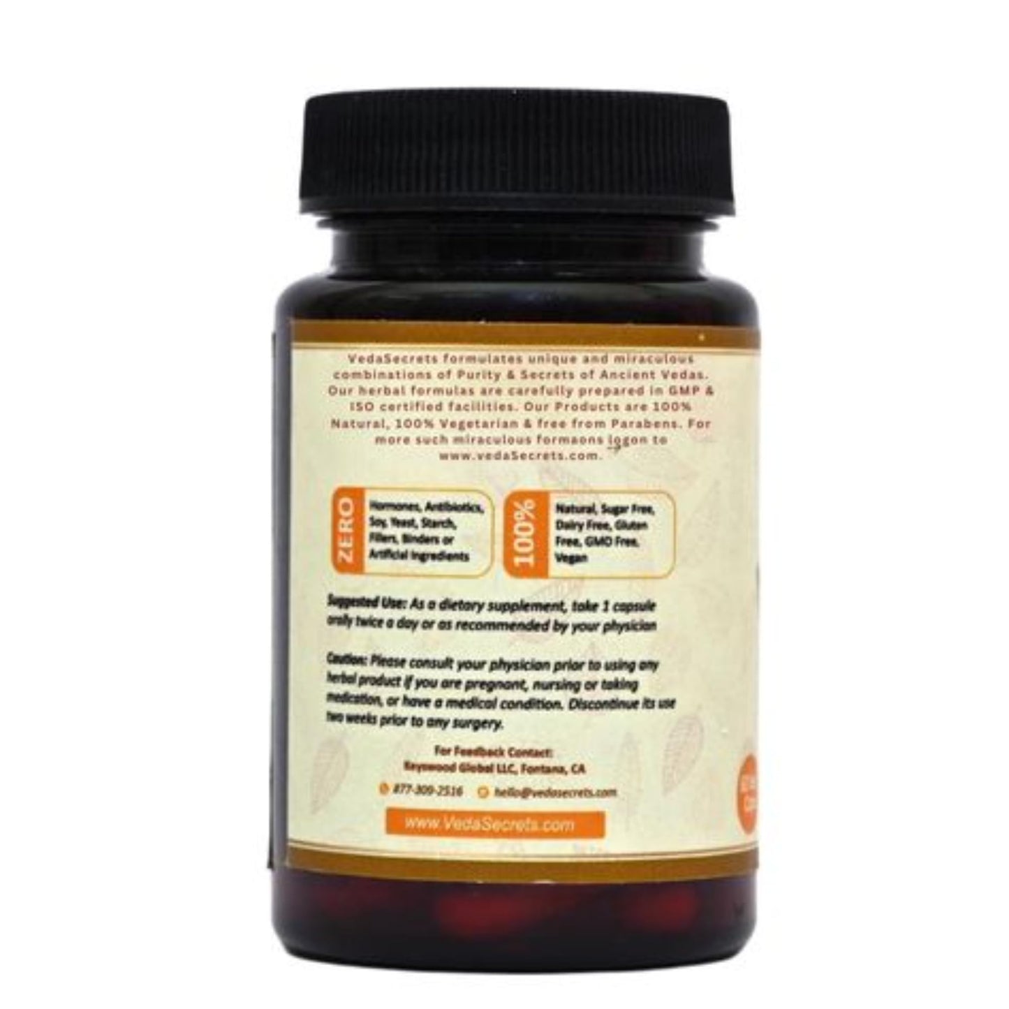 VedaSecrets Amla Capsules 60 Count