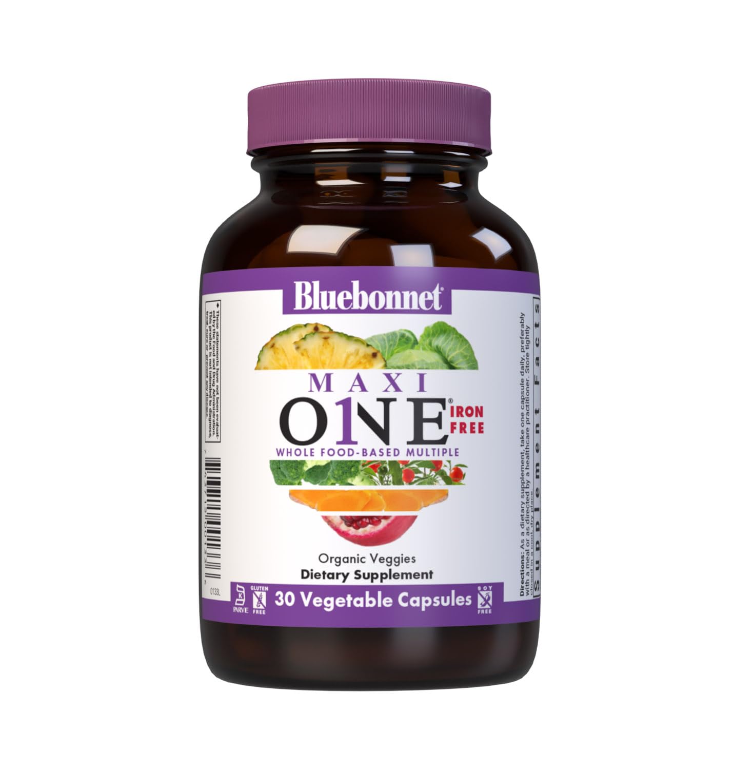 BlueBonnet Maxi One Whole Food Multiple Capsule, 30 Count