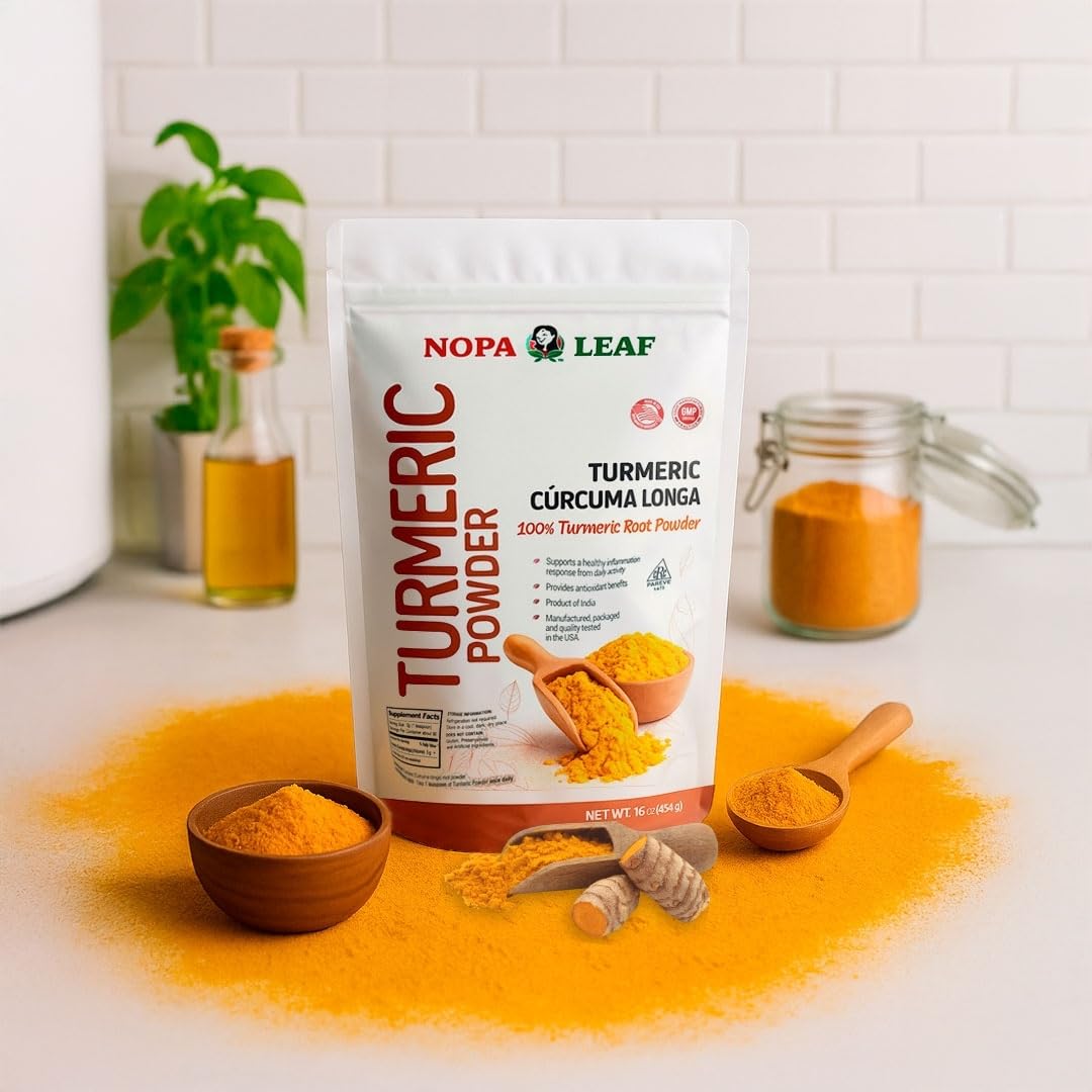 Nopalina NOPA Leaf Turmeric Powder 16 oz